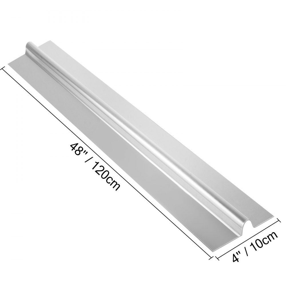 VEVOR PEX Heat Transfer Plates, 200 pcs Box Radiant Heat Transfer Plates, 4 ft Aluminum PEX Heat Transfer Plates, 1/2 inch Heat Transfer Plates Designed for PEX Tubing