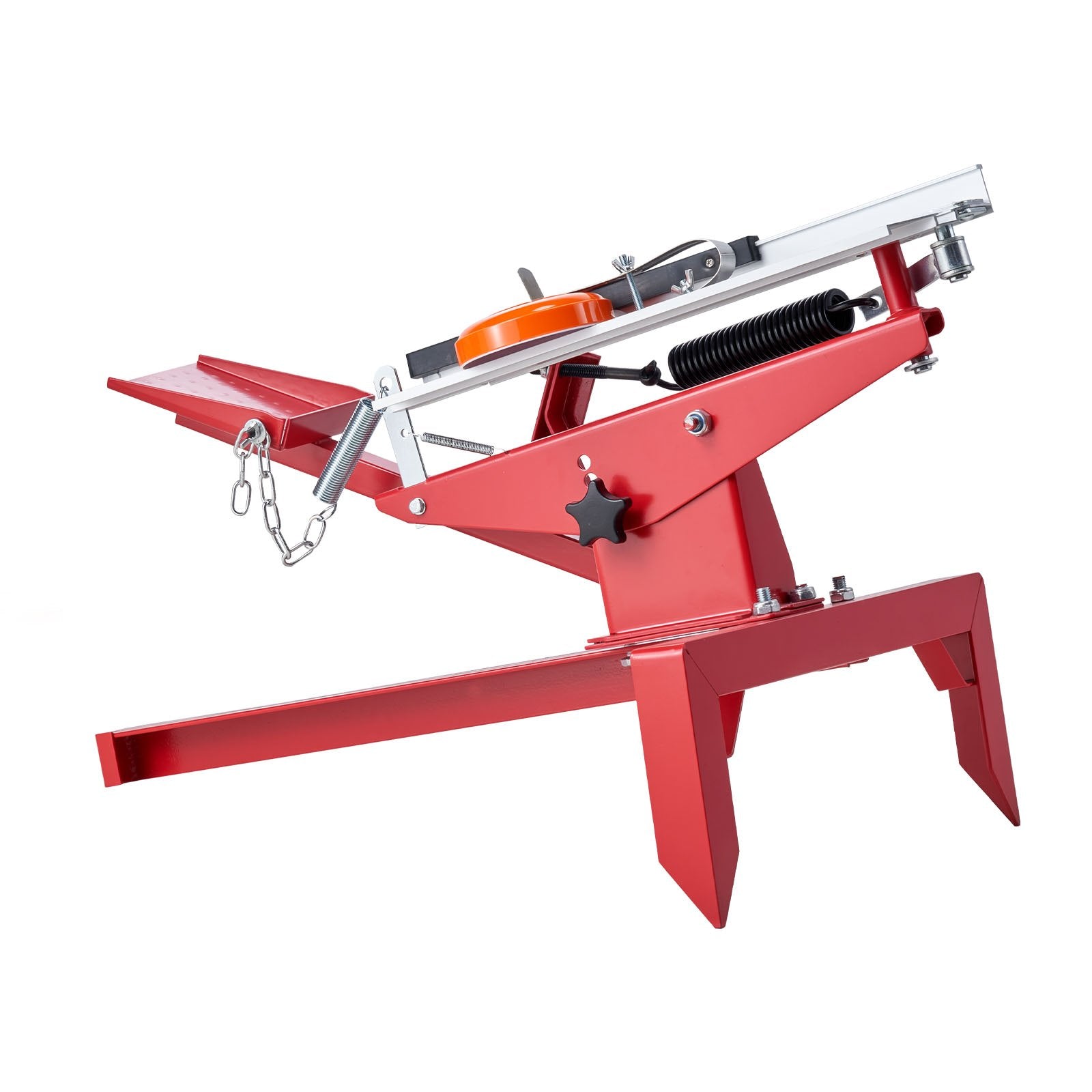 Foot-Pedal Skeet & Trap Clay Target Thrower, Adjustable Angle, 30+ Yards Launch, No Electricity Needed, Single/Double Pigeon Shooting Sports