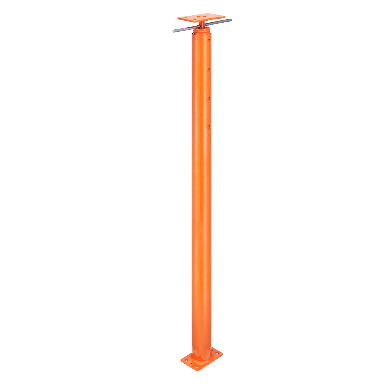 Heavy-Duty Adjustable Basement Floor Jack, 11200 lbs Capacity, 54"-150" Range, Steel Telescoping Post for Leveling & Temporary Support