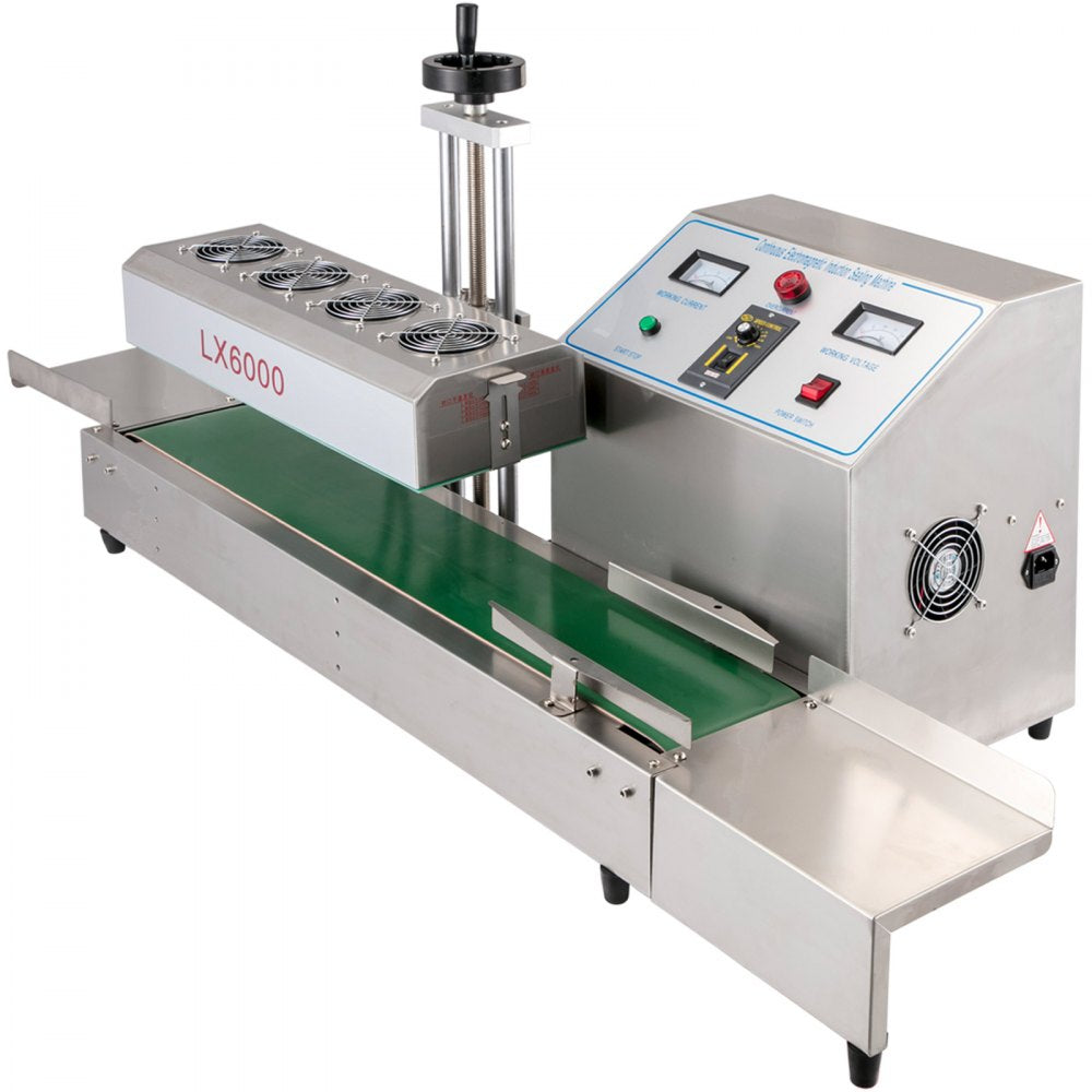 Versatile Induction Sealing Machine for 20-80mm Cap Diameters and 80-300mm Bottle Heights