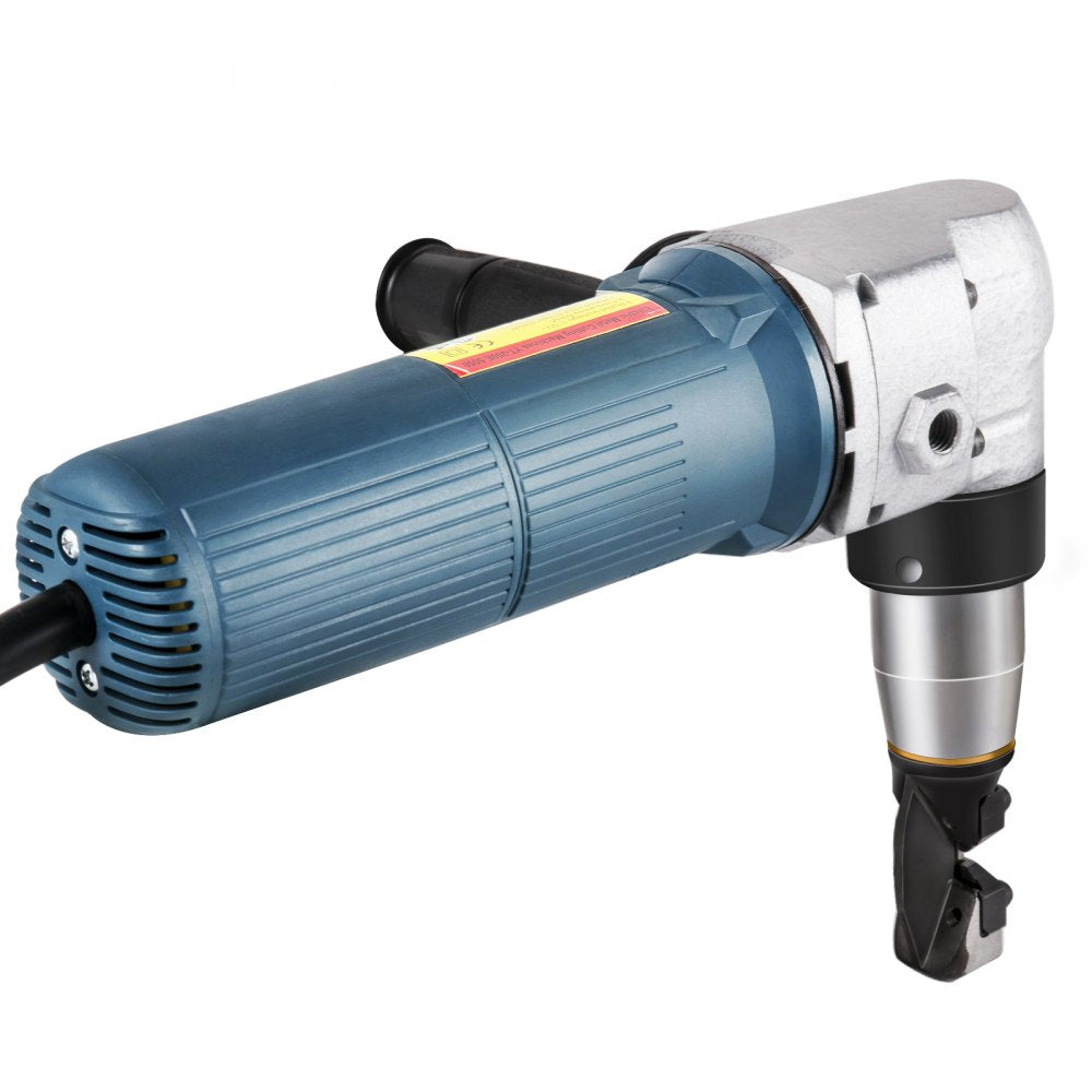 High-Speed 625W Electric Metal Nibbler with Replaceable Blades and Storage Case for Cutting Stainless Steel and Aluminum Sheets