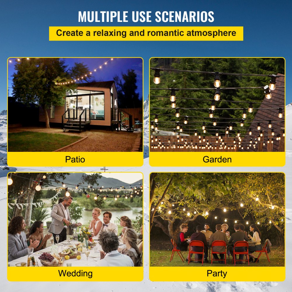 Set of Two 9.7 FT Outdoor Steel Poles with Hooks for Hanging Lights, Lanterns, and Flags – Ideal for Garden, Patio, and Event Decoration in Black Finish