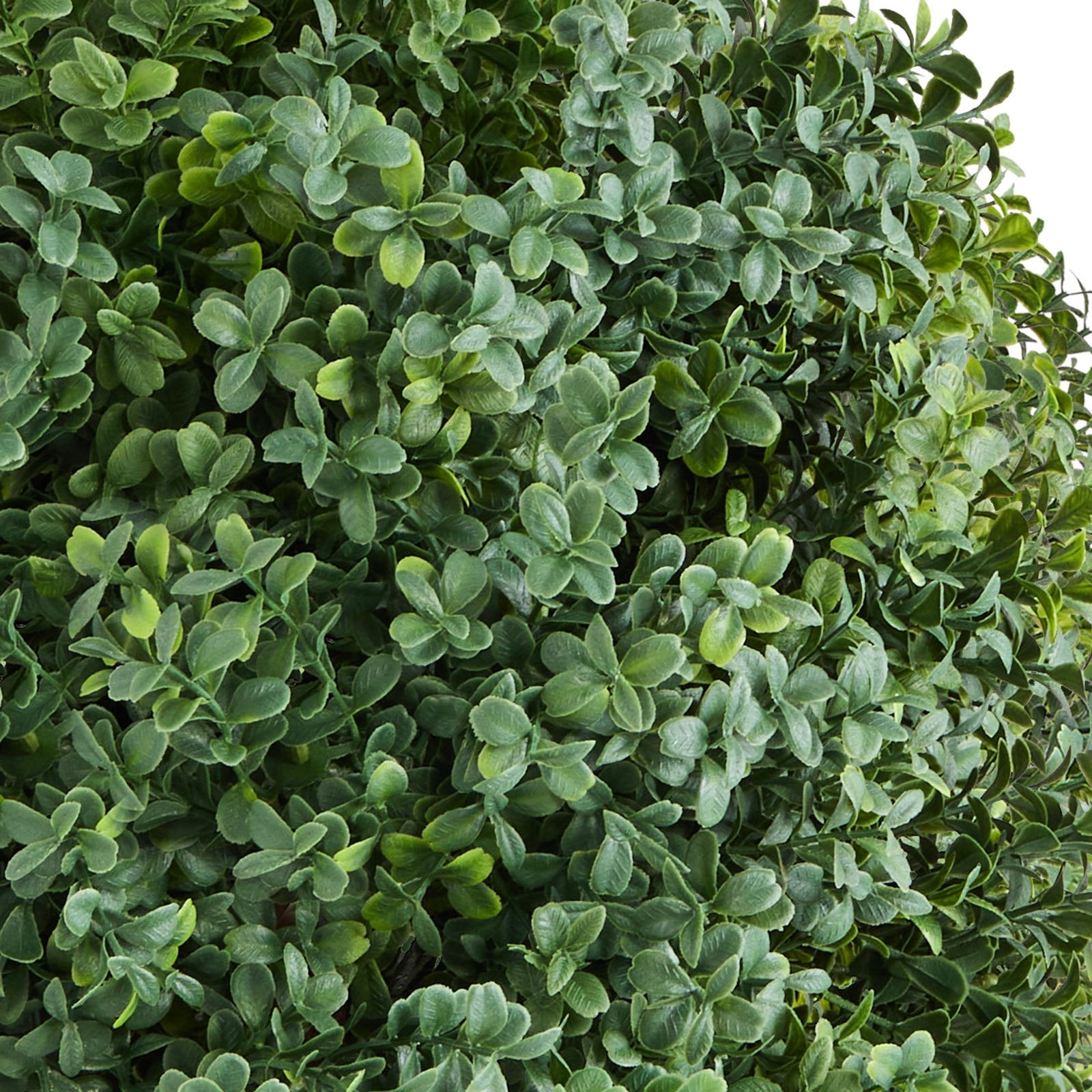 27" Artificial Topiary Boxwood Trees Set with Ground Spike - Perfect Faux Shrubs for Indoor/Outdoor Decor, Porch, Patio, Garden, Balcony, Backyard