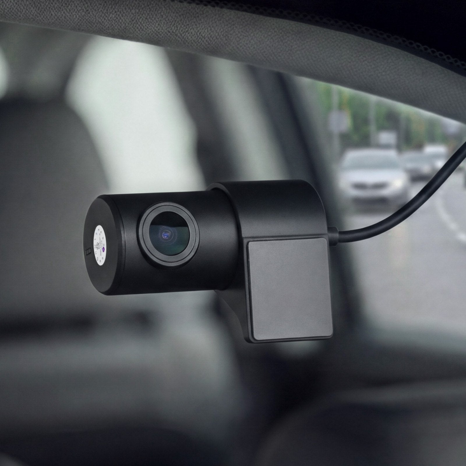 4K+1080P Dual Dash Cam with GPS, Touch Screen, G-Sensor, Loop Recording, Parking Mode & 64GB Card for Car Safety