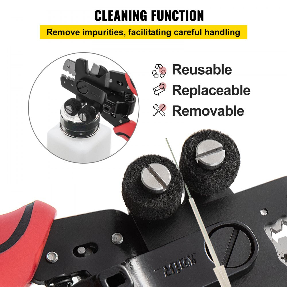 Versatile 4-in-1 Fiber Optic and Wire Stripping Pliers for Electrical Work and Maintenance Tasks