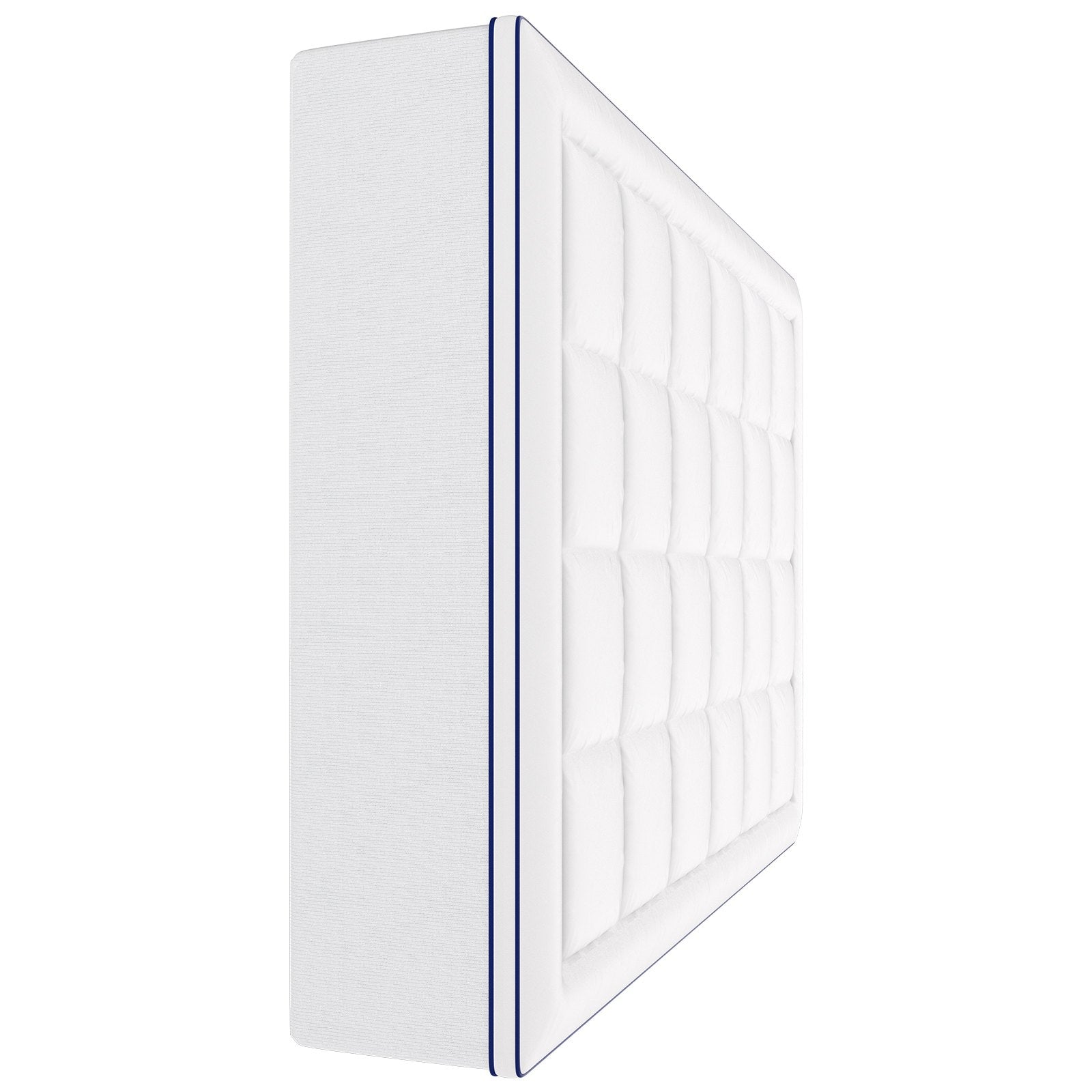 Queen Size 4" Memory Foam Mattress Topper - Ergonomic Pressure Relief, Cooling Comfort, Washable & Detachable for Hot Sleepers