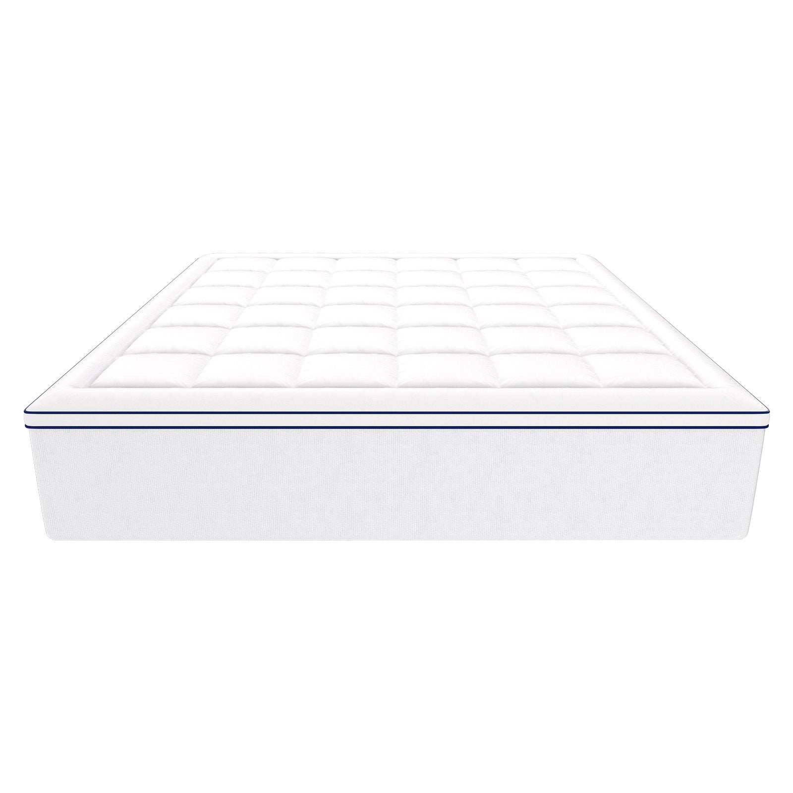 King Size 4" Memory Foam Mattress Topper with Cooling Gel, Pressure Relief, Washable & Breathable for Hot Sleepers, Fits 8"-21" Mattresses