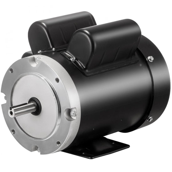 VEVOR 115V 230 V Electric Motor 56C Frame 1.5 hp Electric Motor 1725 RPM Single Phase Electric Motor 5/8 Inch Keyed Shaft for the Matching of Water Pumps