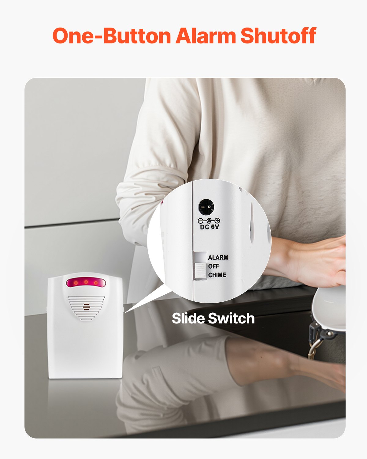 Elderly Bed Alarm System with Wireless Sensor Pad and Pager - 14x30 Inch Fall Prevention for Home, Hospital, Rehabilitation Centers