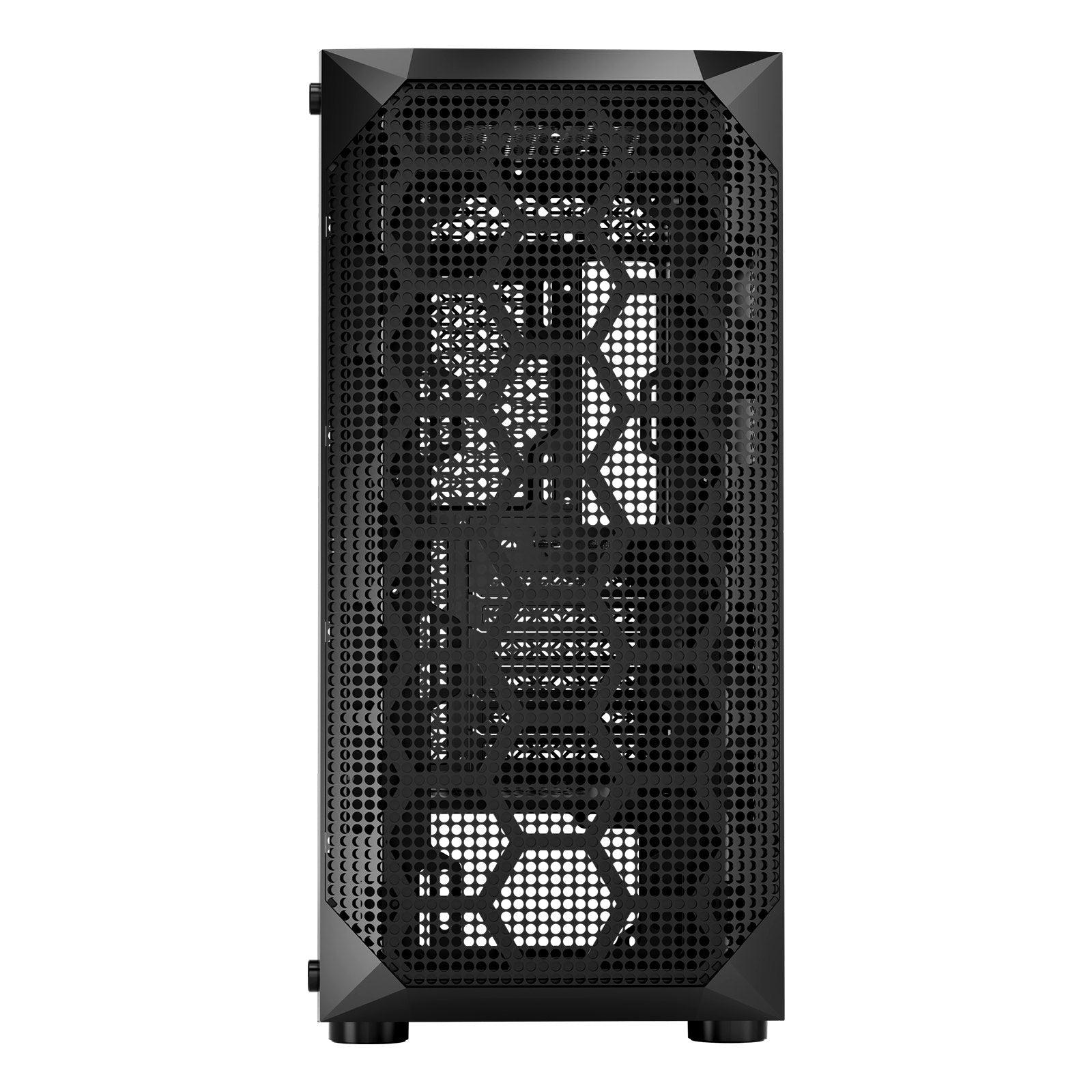Premium Full-Tower Gaming PC Case with High-Airflow, Magnetic Dust Filter, 3 PWM Fans, E-ATX/ATX/ITX Support, Extensive Cable Management