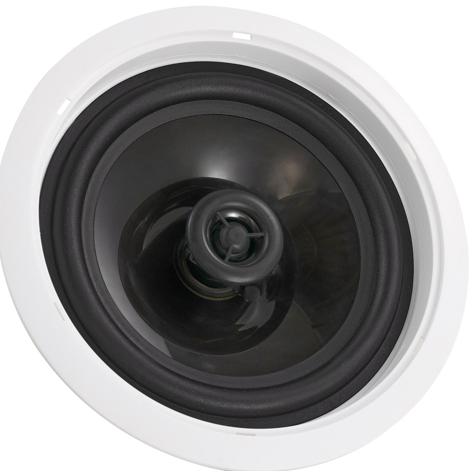 6.5-Inch 150W Flush Mount Ceiling & Wall Speaker System, 8Ω Impedance, 89dB Sensitivity for Home, Kitchen, Bedroom, Outdoor Spaces