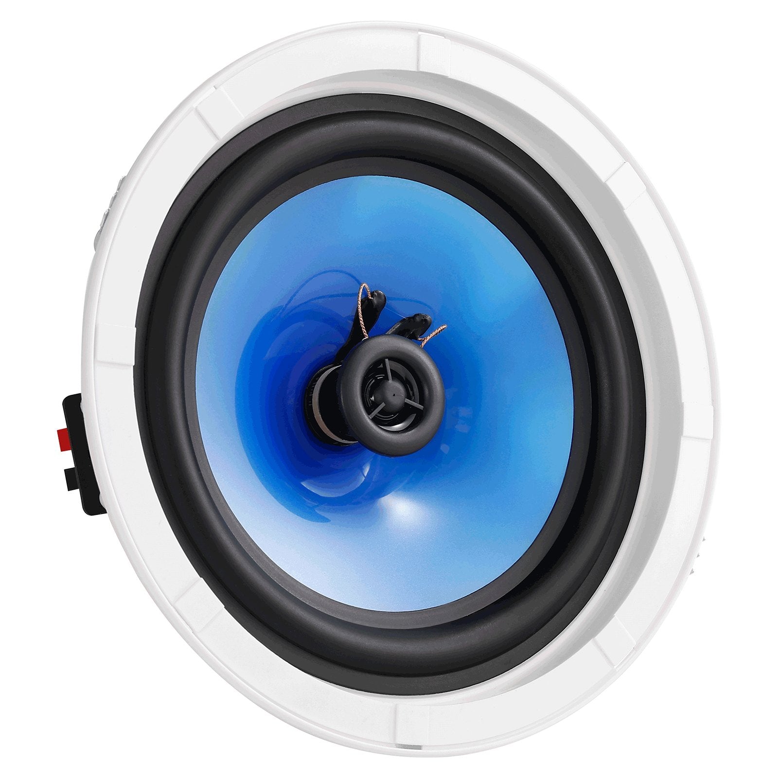 8-Inch Ceiling Speakers Pair, 50W Power, 8Ω Impedance, 89dB Sensitivity for Home, Kitchen, Living Room, Bedroom, Outdoor Use