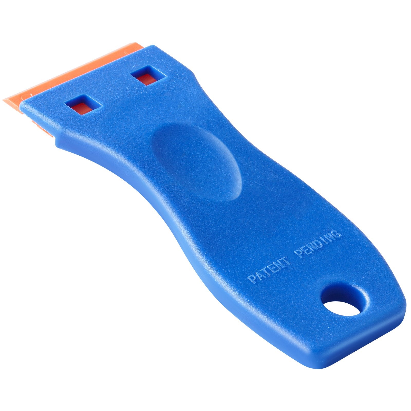 2PCS Durable Plastic Razor Blade Scraper with 120 Blades - Scratch-Free Tool for Stickers, Decals, Adhesive, Labels, Paint Removal