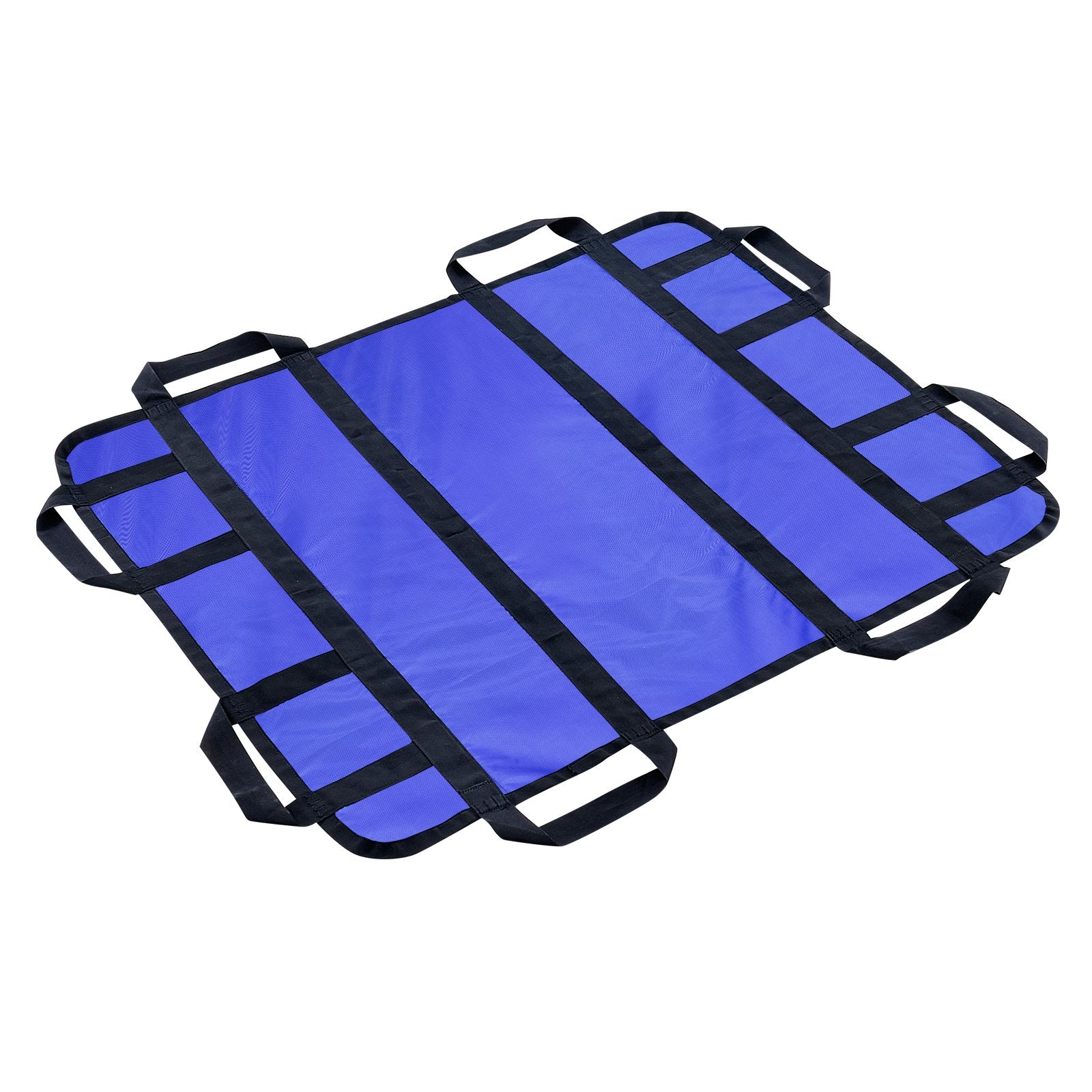 Reinforced Positioning Bed Pad with 8 Handles - 48"x40" Transfer Sheet for Elderly, Bedridden, 400lbs Capacity, Easy Clean, Durable Aid