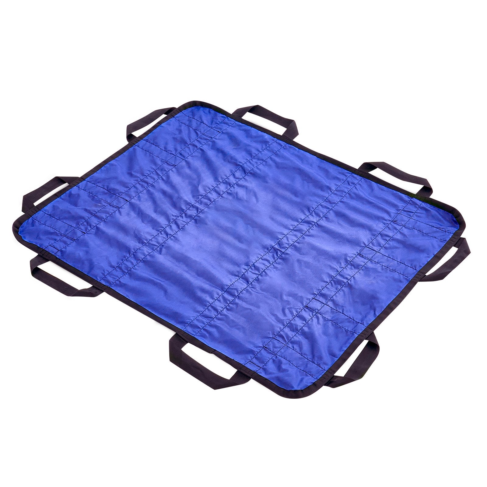 Reinforced Positioning Bed Pad with 8 Handles - 48"x40" Transfer Sheet for Elderly, Bedridden, 400lbs Capacity, Easy Clean, Durable Aid