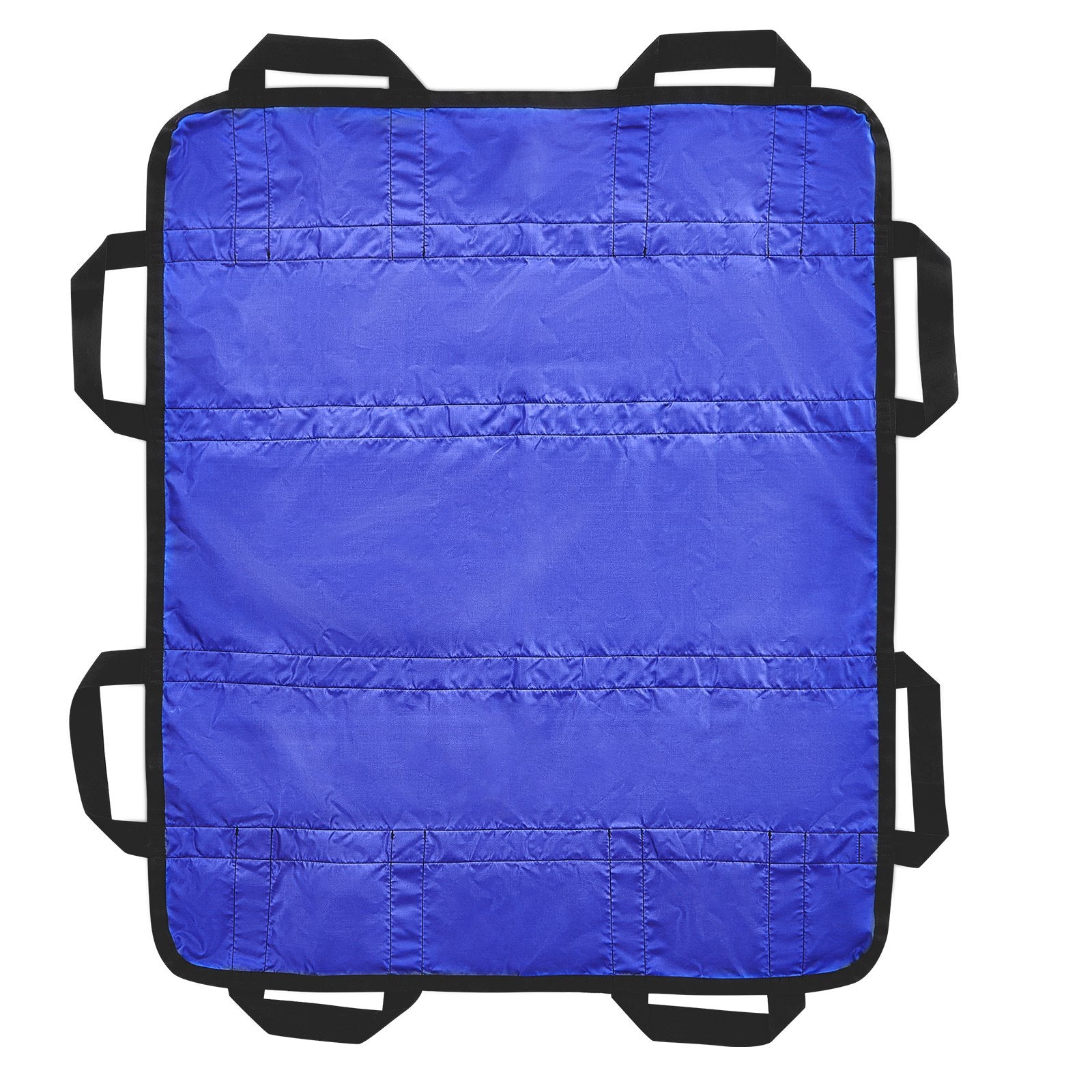 Reinforced Positioning Bed Pad with 8 Handles - 48"x40" Transfer Sheet for Elderly, Bedridden, 400lbs Capacity, Easy Clean, Durable Aid