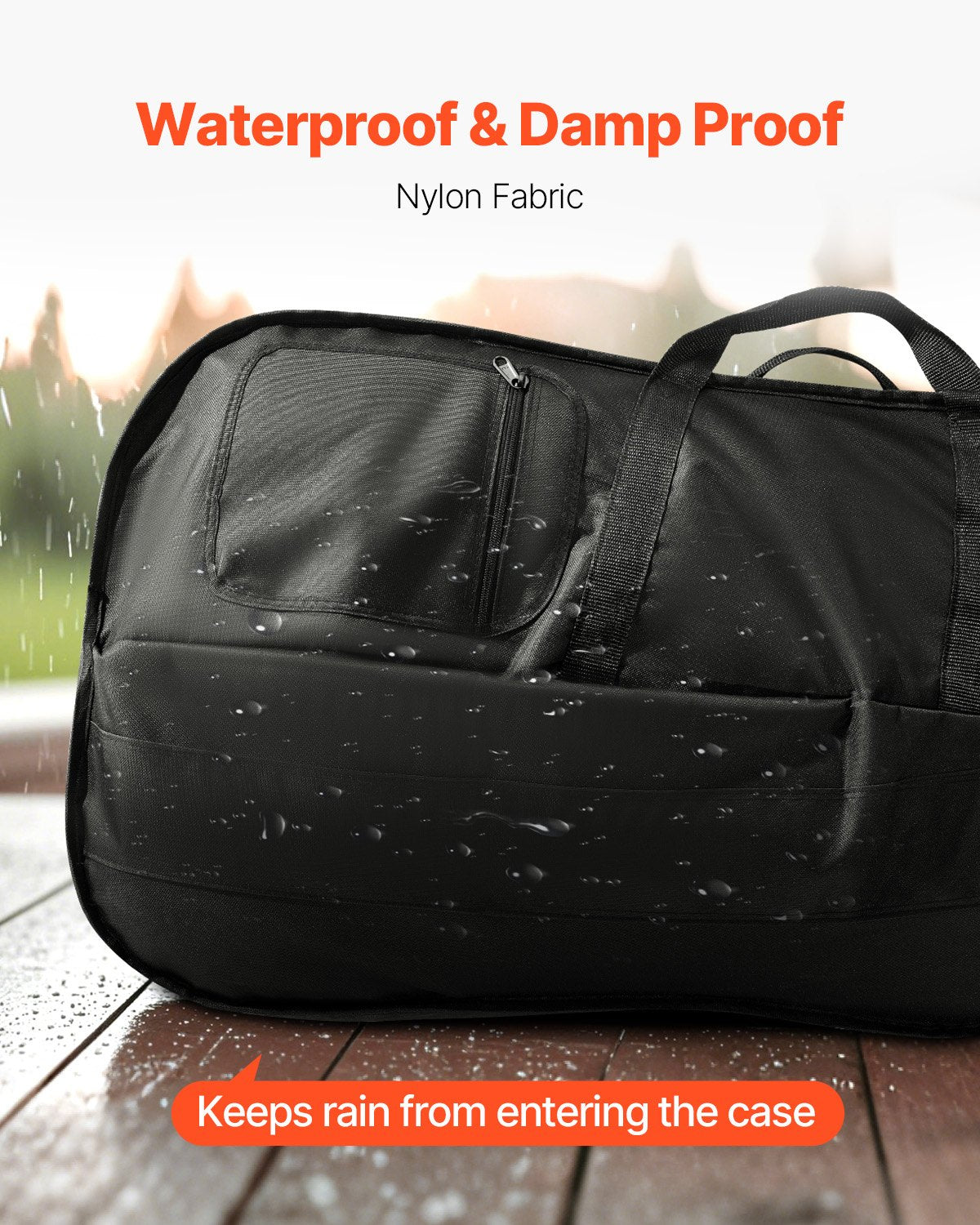 4/4 Full Size Cello Case, Lightweight Waterproof Nylon with Dual Straps, Anti-Scratch, Travel-Friendly Cello Bag, Black