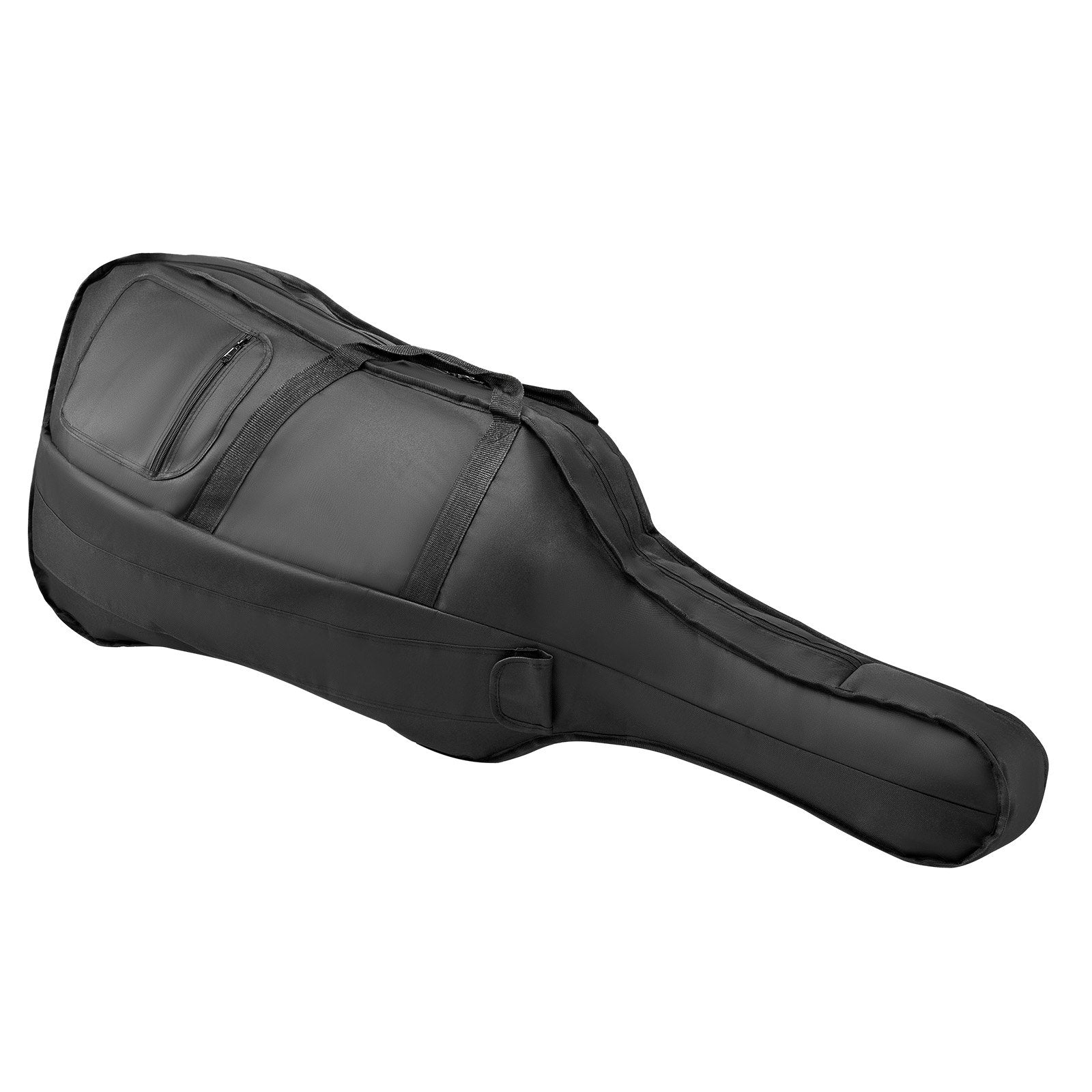 4/4 Full Size Cello Case, Lightweight Waterproof Nylon with Dual Straps, Anti-Scratch, Travel-Friendly Cello Bag, Black