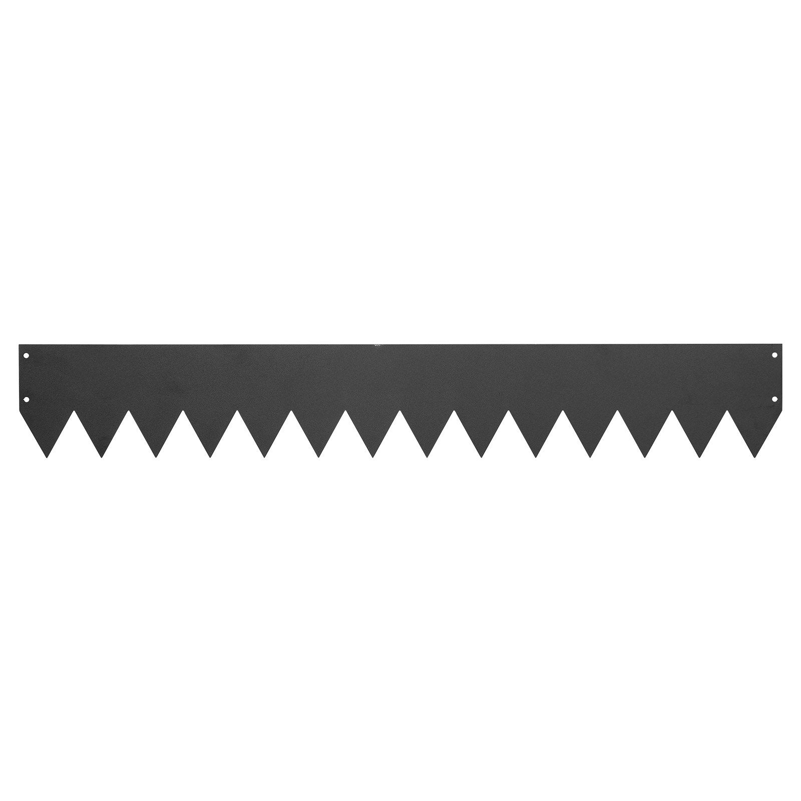 Heavy Duty Galvanized Steel Landscape Edging, 30-Pack 40" x 6" with 32 Clips, Metal Garden Edge Border for Flower Beds & Pathways