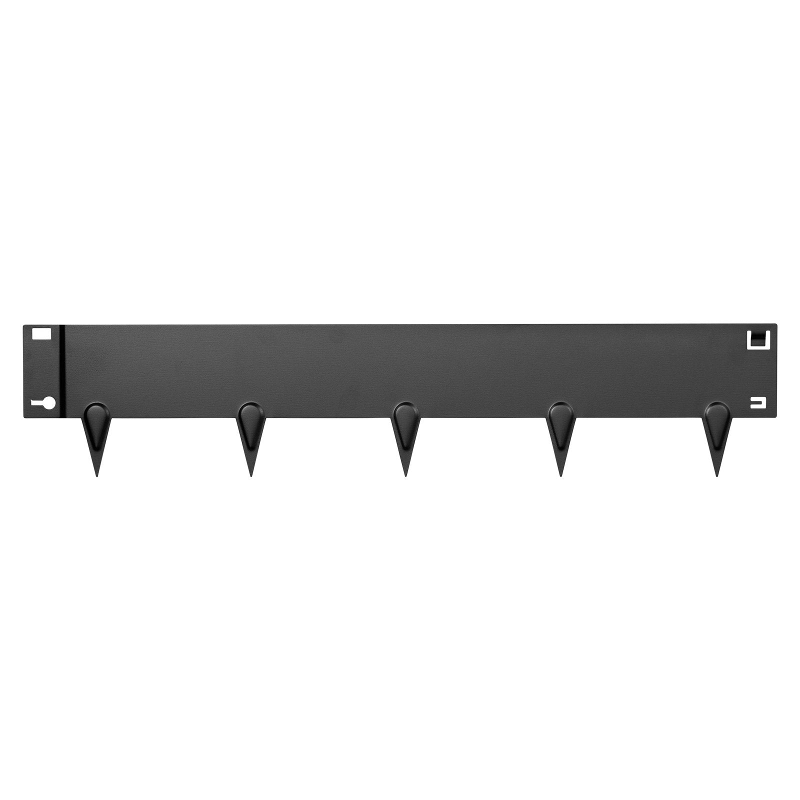 Heavy Duty Galvanized Steel Landscape Edging 6-Pack - Easy Install Metal Garden Border for Flower Beds, Yard Paths, Includes Gloves