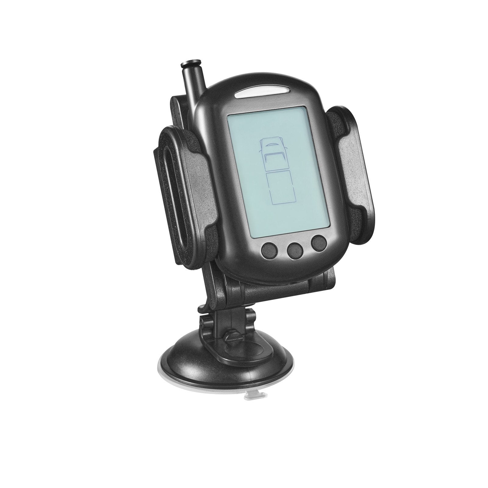 Universal Wireless RV Tire Pressure Monitoring System with 6 Durable Waterproof Sensors, 0-199 PSI, Real-Time Display & 7 Alarm Modes