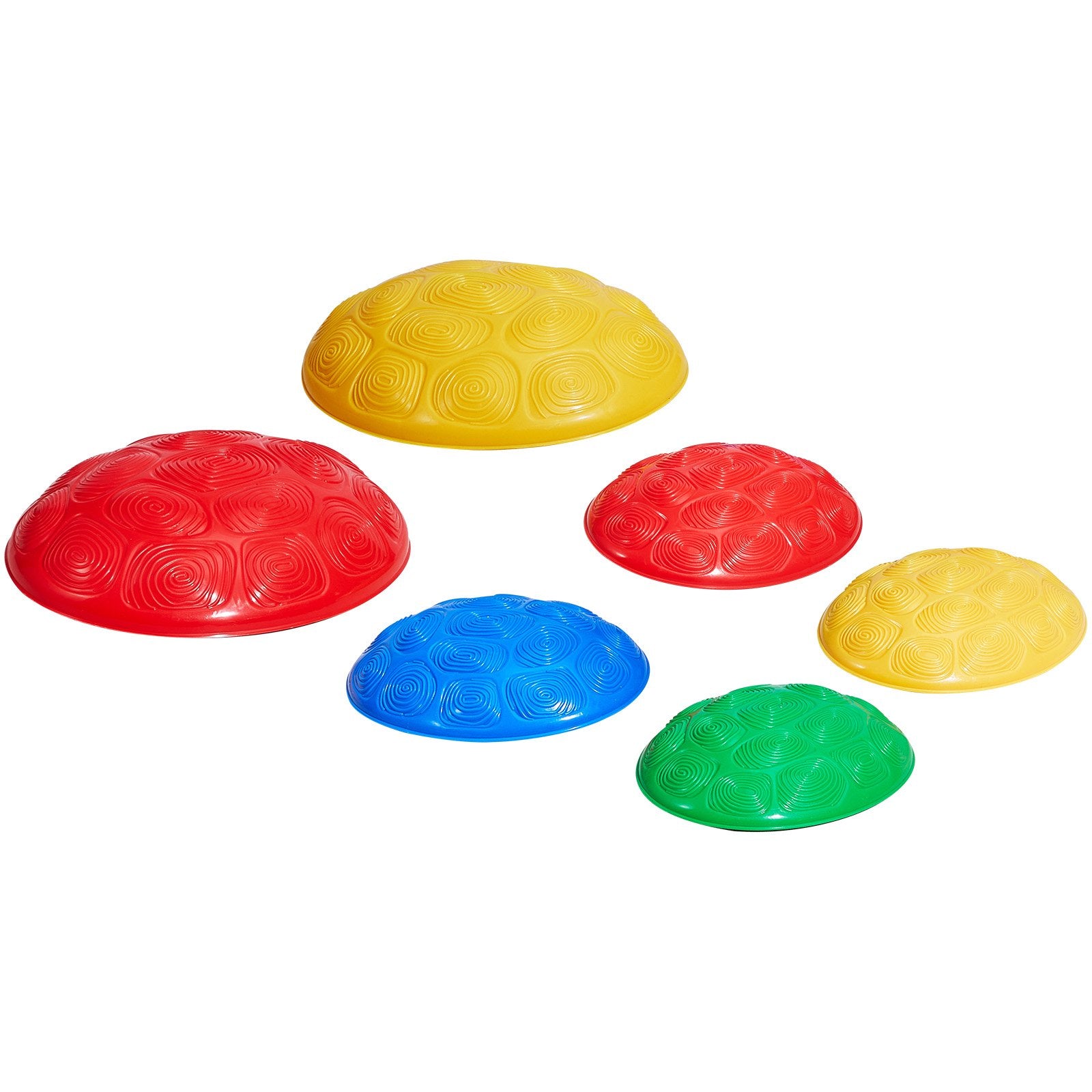 Turtle Balance Stepping Stones Set for Kids - 6 PCS, 220 lbs Capacity, Toddler Obstacle Course, Sensory Game, Indoor Outdoor Play for Ages 3-8+