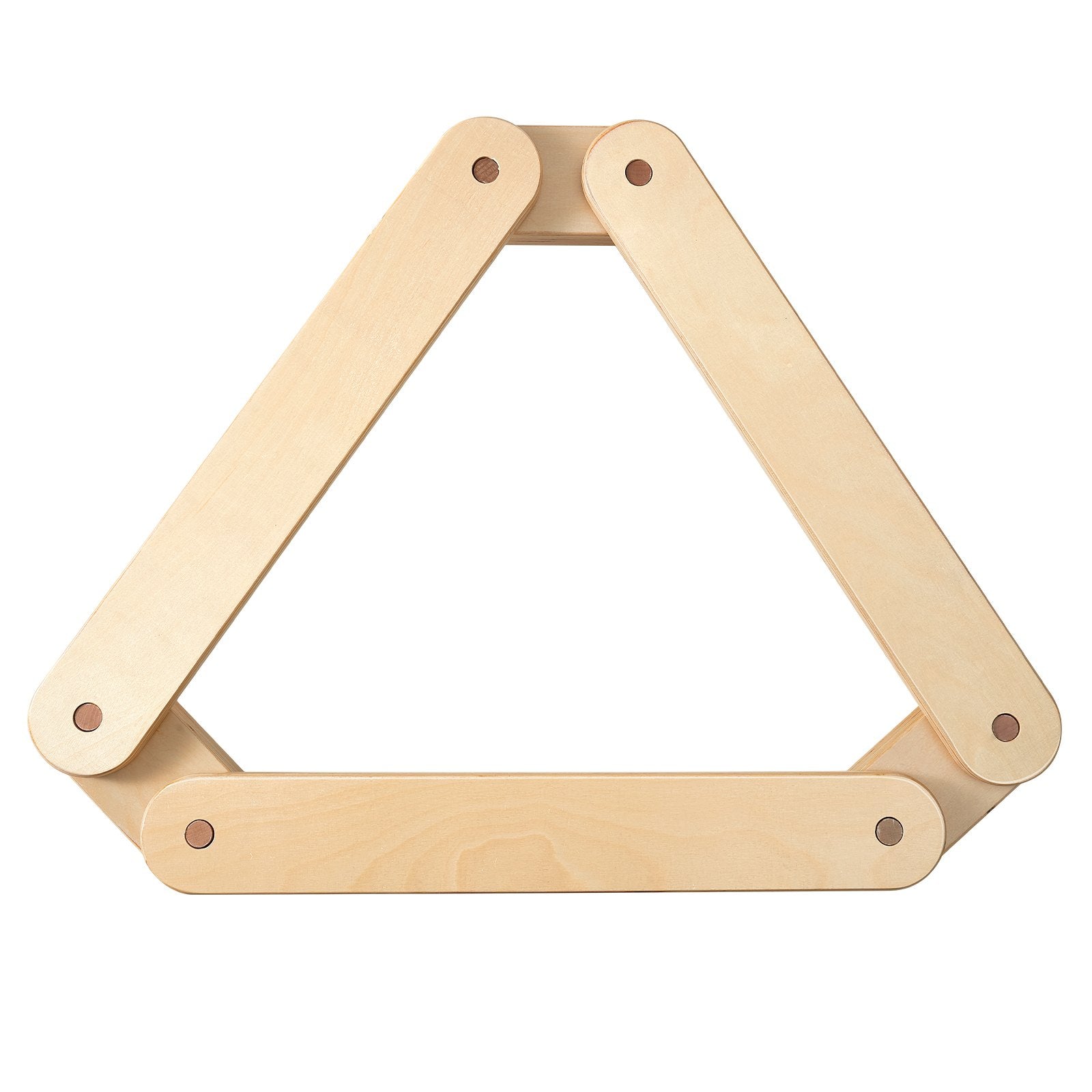 3-Piece Wooden Toddler Balance Beam Set - Montessori Coordination & Motor Skills Toy for Kids 3-7, Indoor/Outdoor Gymnastics Gift