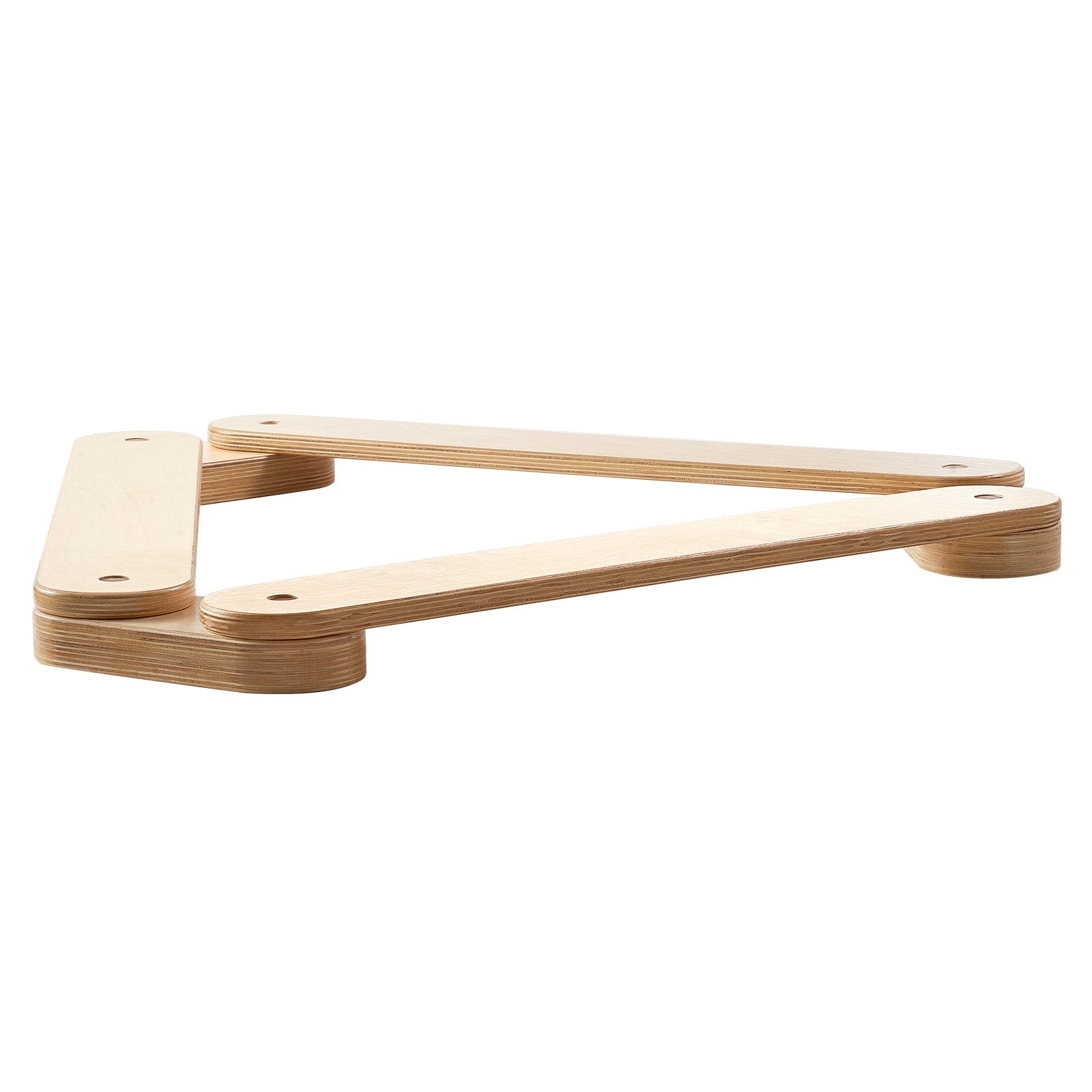 3-Piece Wooden Toddler Balance Beam Set - Montessori Coordination & Motor Skills Toy for Kids 3-7, Indoor/Outdoor Gymnastics Gift