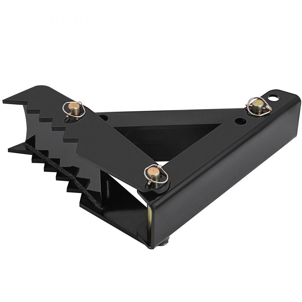 Heavy Duty 18" Excavator Thumb Attachment with 1/2" Teeth and Adjustable Bolt-On Design for Backhoe