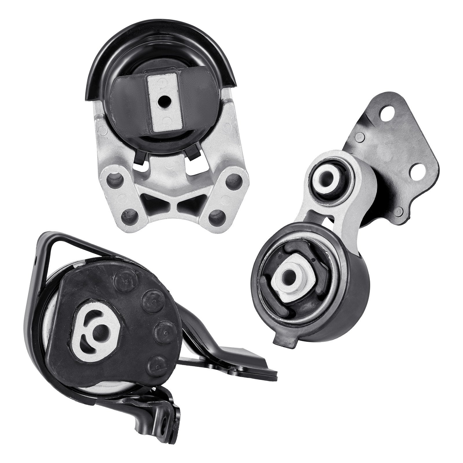 Engine & Transmission Mount Kit for 2007-2014 Ford Edge 3.5L - Set of 3, OE# A5342, A5431, A5605, Durable Support, Easy Install, Enhanced Comfort