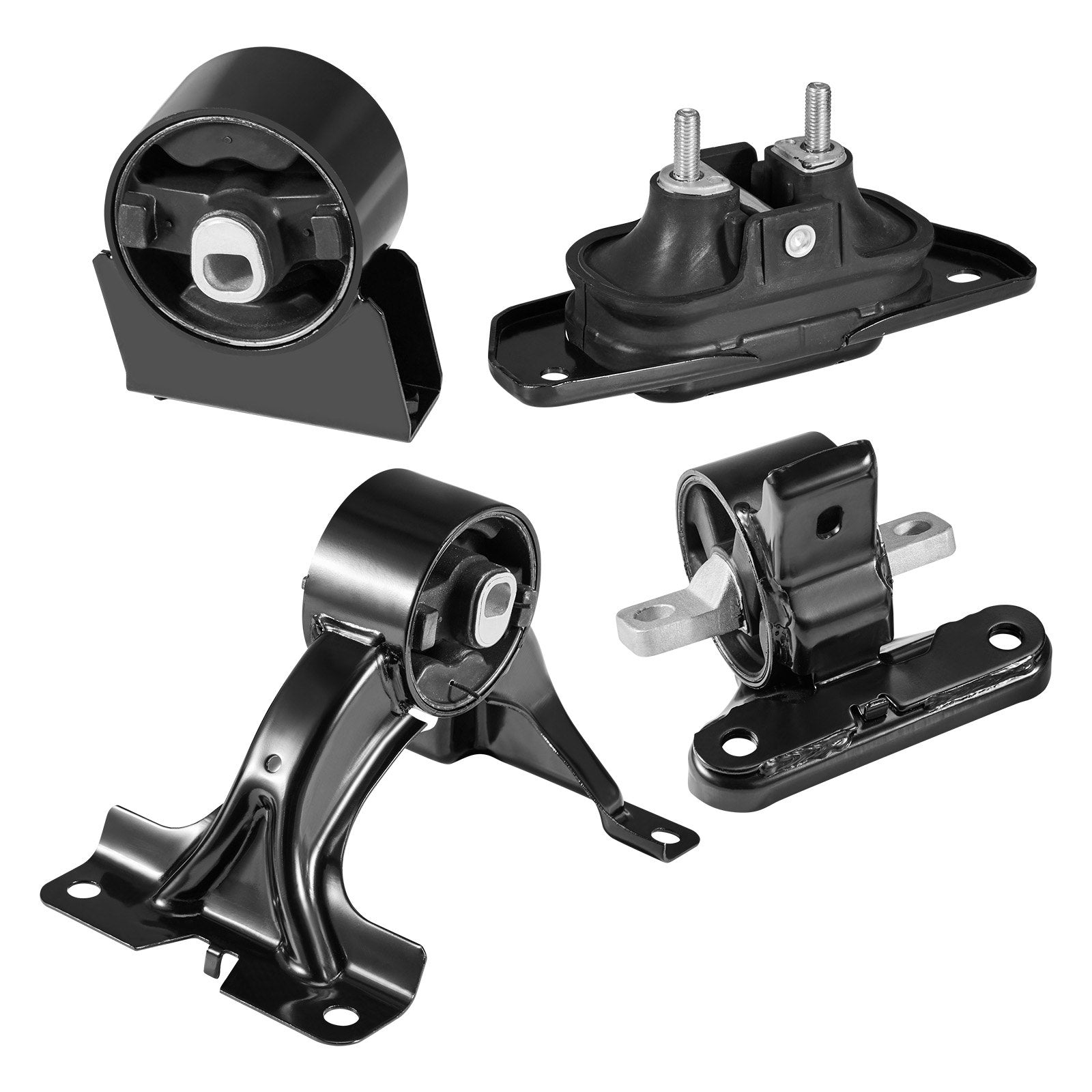 Premium Engine & Transmission Mount Kit for 2011–2019 Dodge Journey 3.6L FWD - Set of 4 with OE# A5551, A5443, A5632, A5543, Ensuring Stability & Comfort