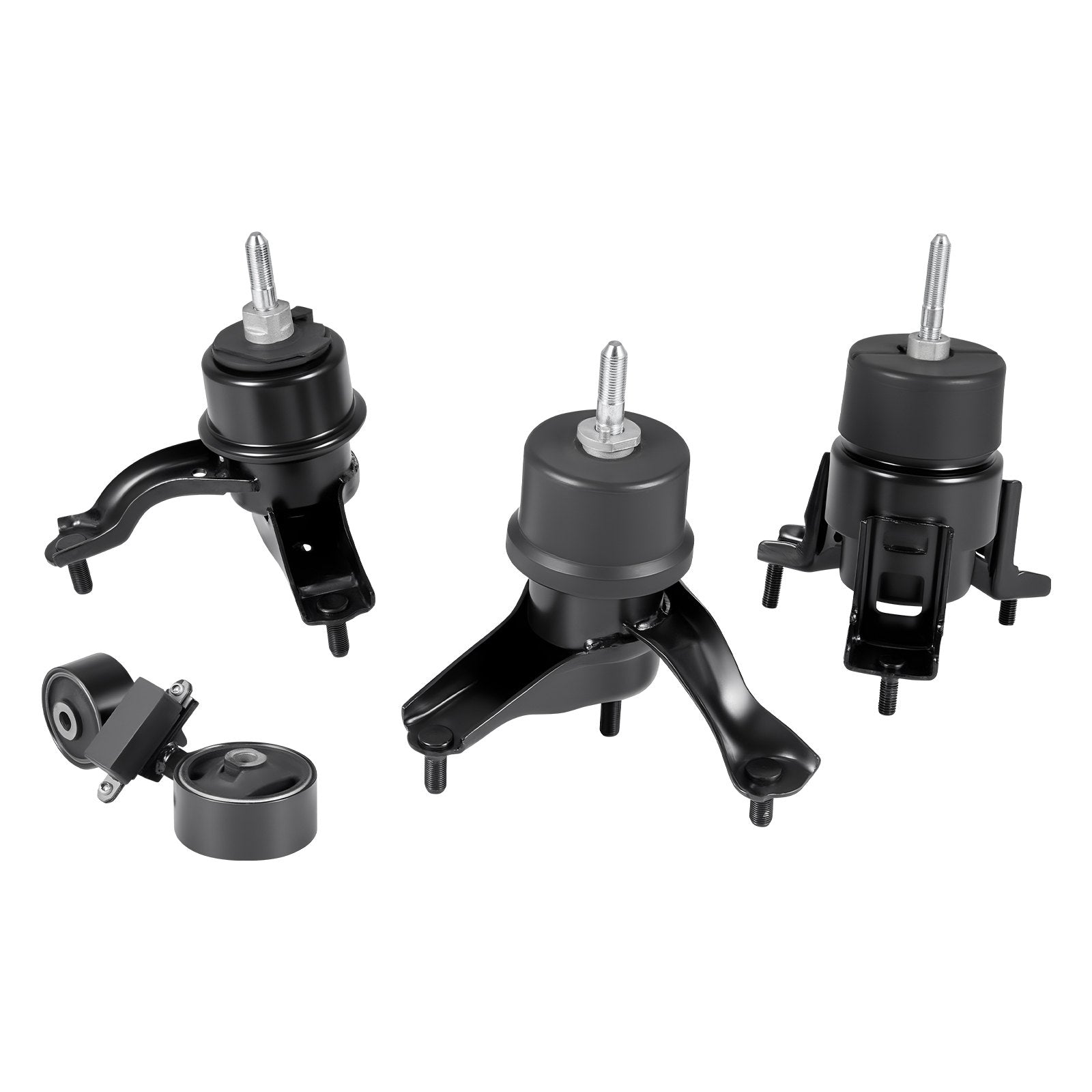 Enhanced Engine & Transmission Mount Kit, 4-Piece Set for 2007–2011 Toyota Camry 2.4L L4 - Secure OE# A62009, A4207, A4211, A4274 Fit & Comfort