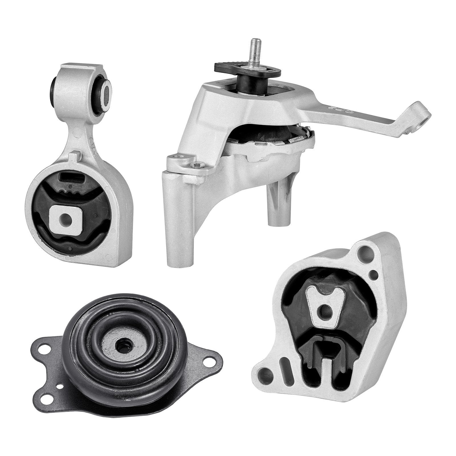 Engine and Transmission Motor Mount Kit for 2007–2017 Nissan Altima 2.5L L4 – OE# A4350, A4353, A4340, A4339 for Enhanced Stability & Comfort