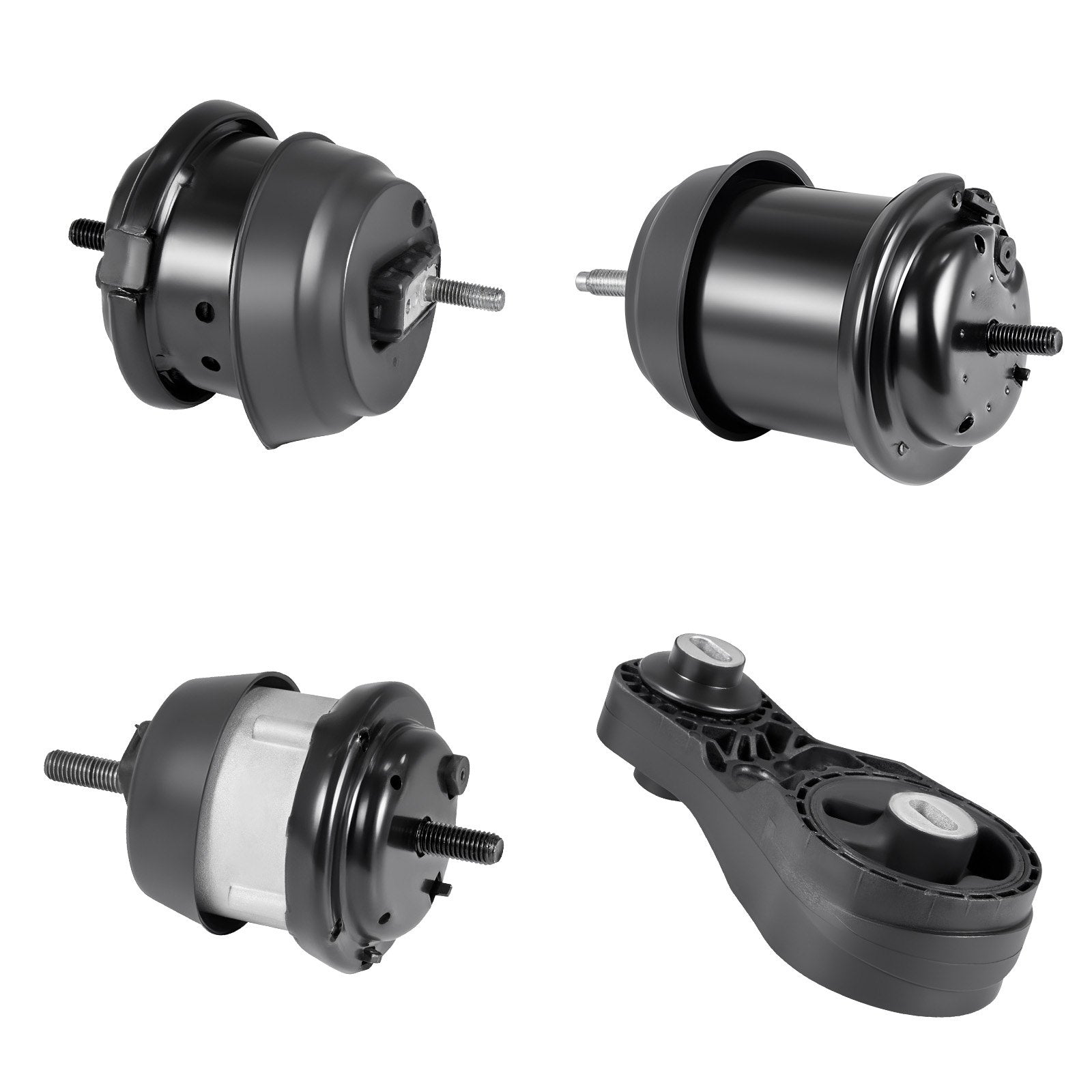 Chevrolet Traverse 2009-2017 Motor Mount Kit, Set of 4, Engine & Transmission Replacement, OE# A5548HY, A5549HY, A5458HY, A5444, Enhanced Stability & Comfort