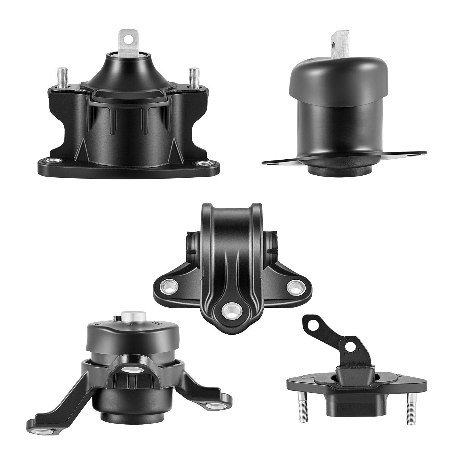 Engine & Transmission Mount Kit for Honda Accord 2008-2012, Acura TSX 2009-2013 - Set of 5, OE# A4565-A4584, Enhanced Stability & Comfort
