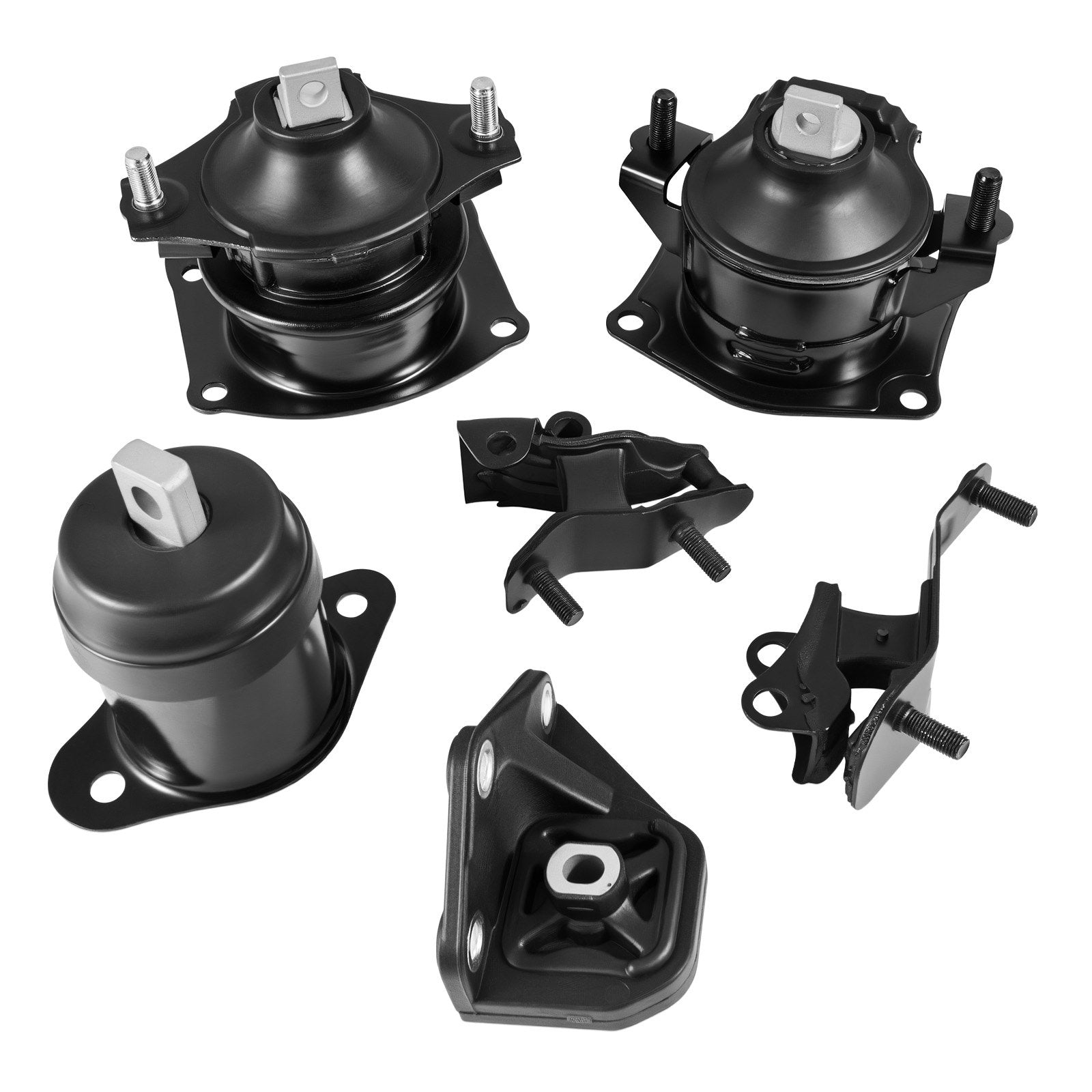 Comprehensive Engine & Transmission Mount Kit for 2003–2007 Honda Accord 2.4L L4 - OE# A4526HY, A4517, A4516, Secure Fit & Enhanced Stability