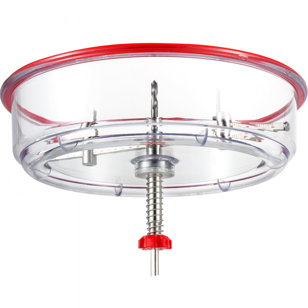 Versatile Adjustable Hole Saw Kit for Recessed Lights and Ceiling Speakers with Dust Shield and Extra Drill Bits, 1-5/8" to 11-13/16"