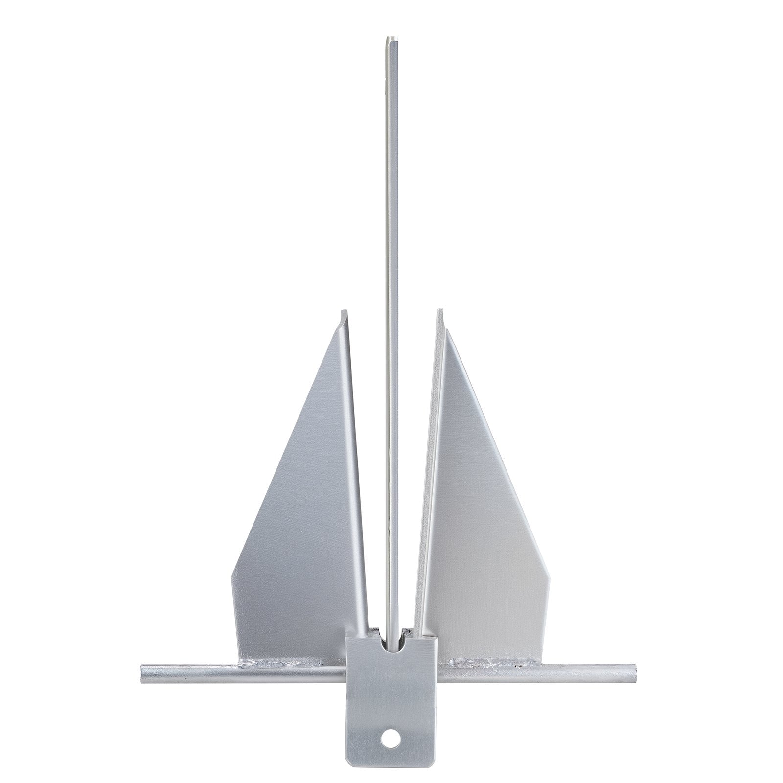Heavy-Duty 13 LBS Marine Boat Anchor Kit with Galvanized Steel, 7.9' Chain, 101' Rope, Perfect for Small Vessels, Seas, Rivers, Shores Anchoring