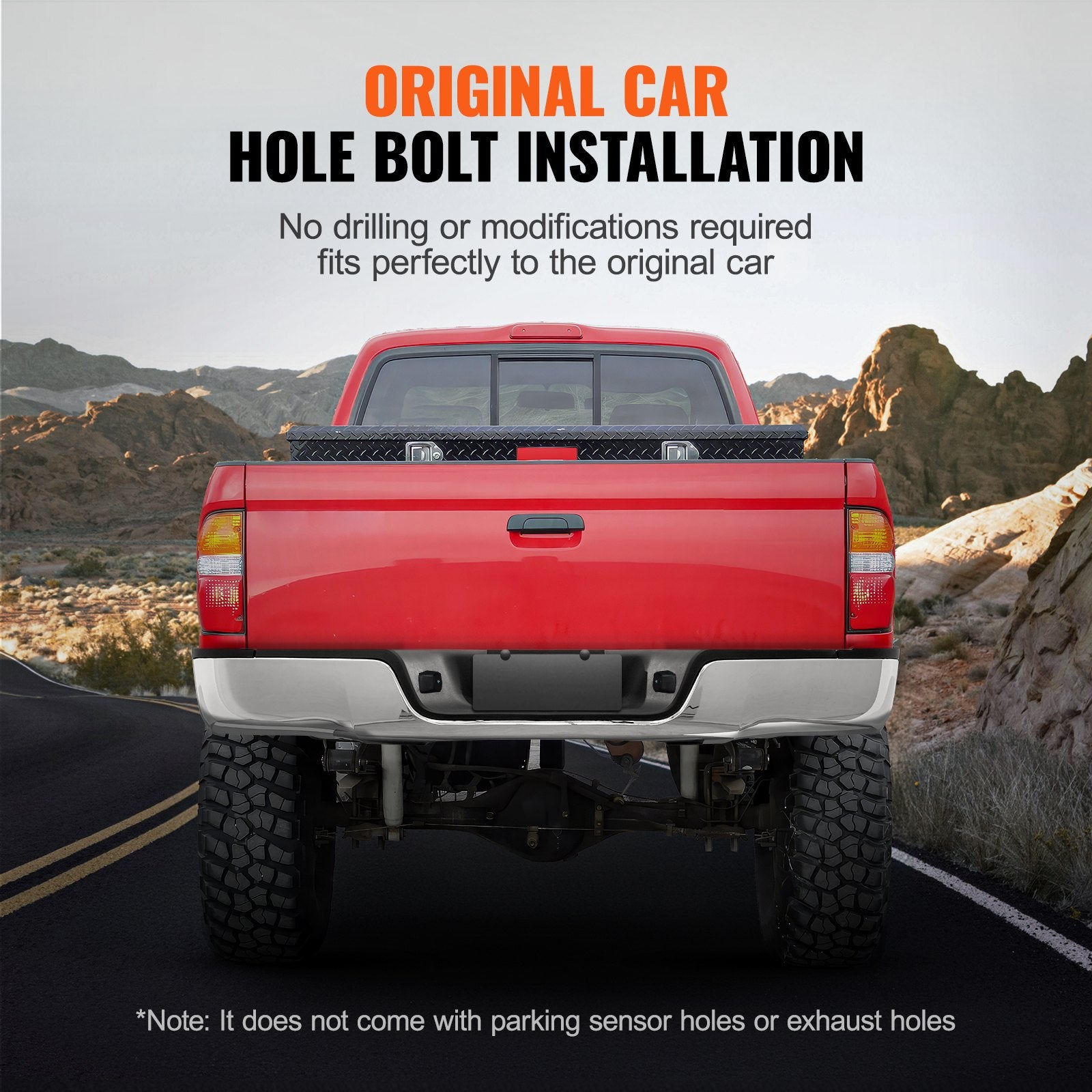 Sturdy Chrome Steel Rear Step Bumper for 2007-2013 Toyota Tundra with License Plate Light, Durable Impact Resistant Design, Easy Install, 76.8"x11.6"x10.8"