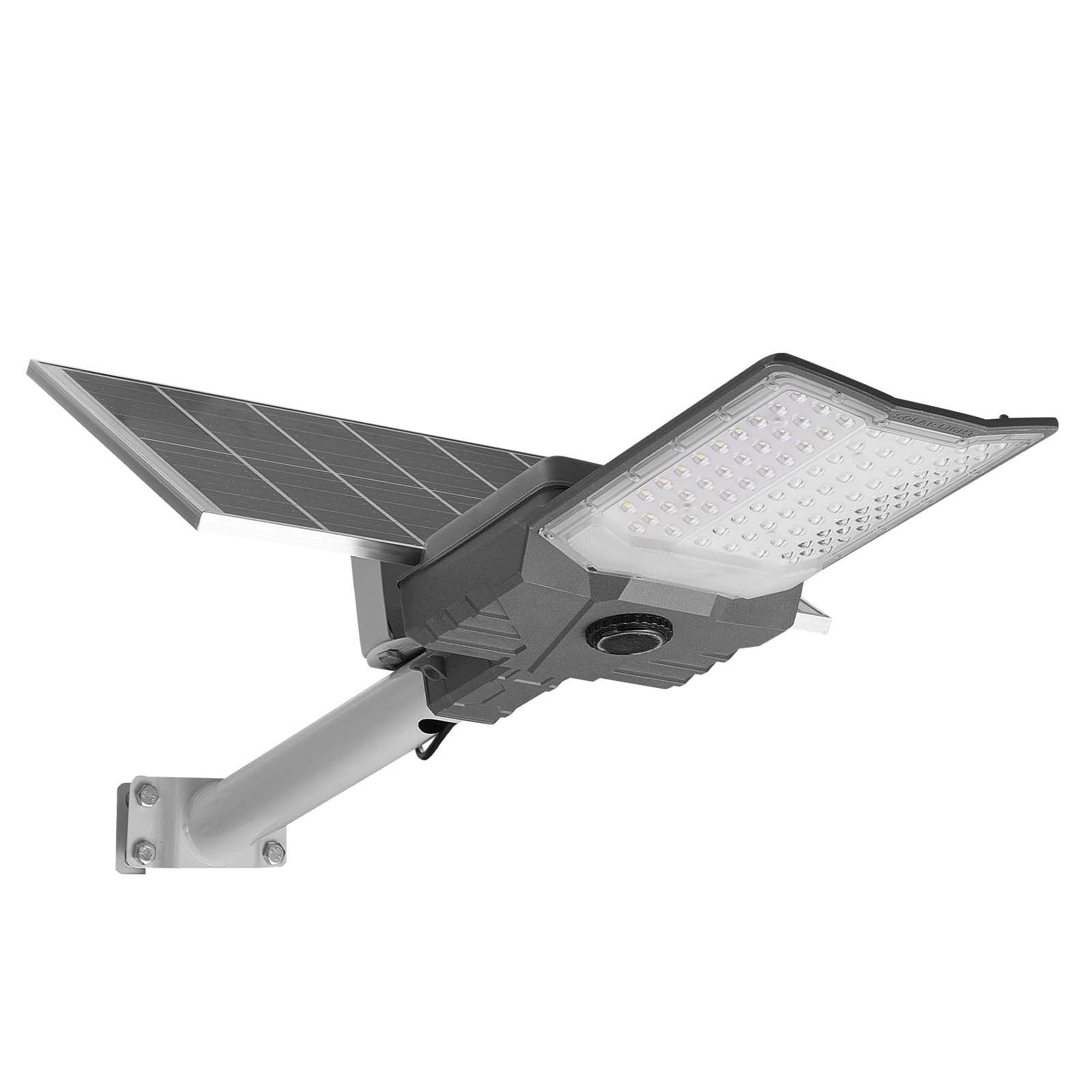 High-Powered 12000W Solar Street Light with RF Remote - 900000LM LED Flood Lamp, IP65 Waterproof for Parking Lot, Driveway, Yard Security