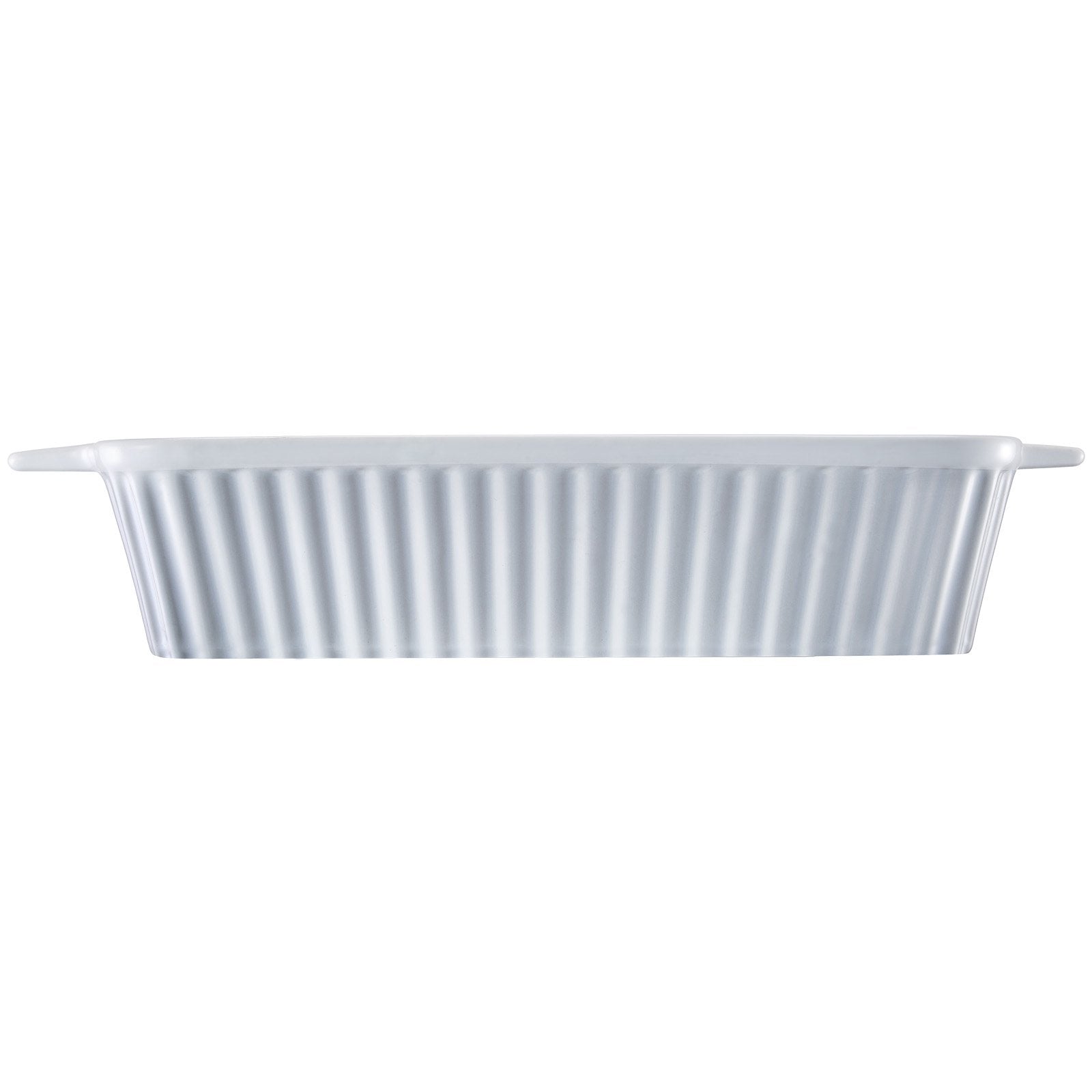 Large Ceramic Baking Dish with Double Handles for Oven - 9" x 13" Rectangular Pan Ideal for Lasagna, Casserole, and Holiday Serving