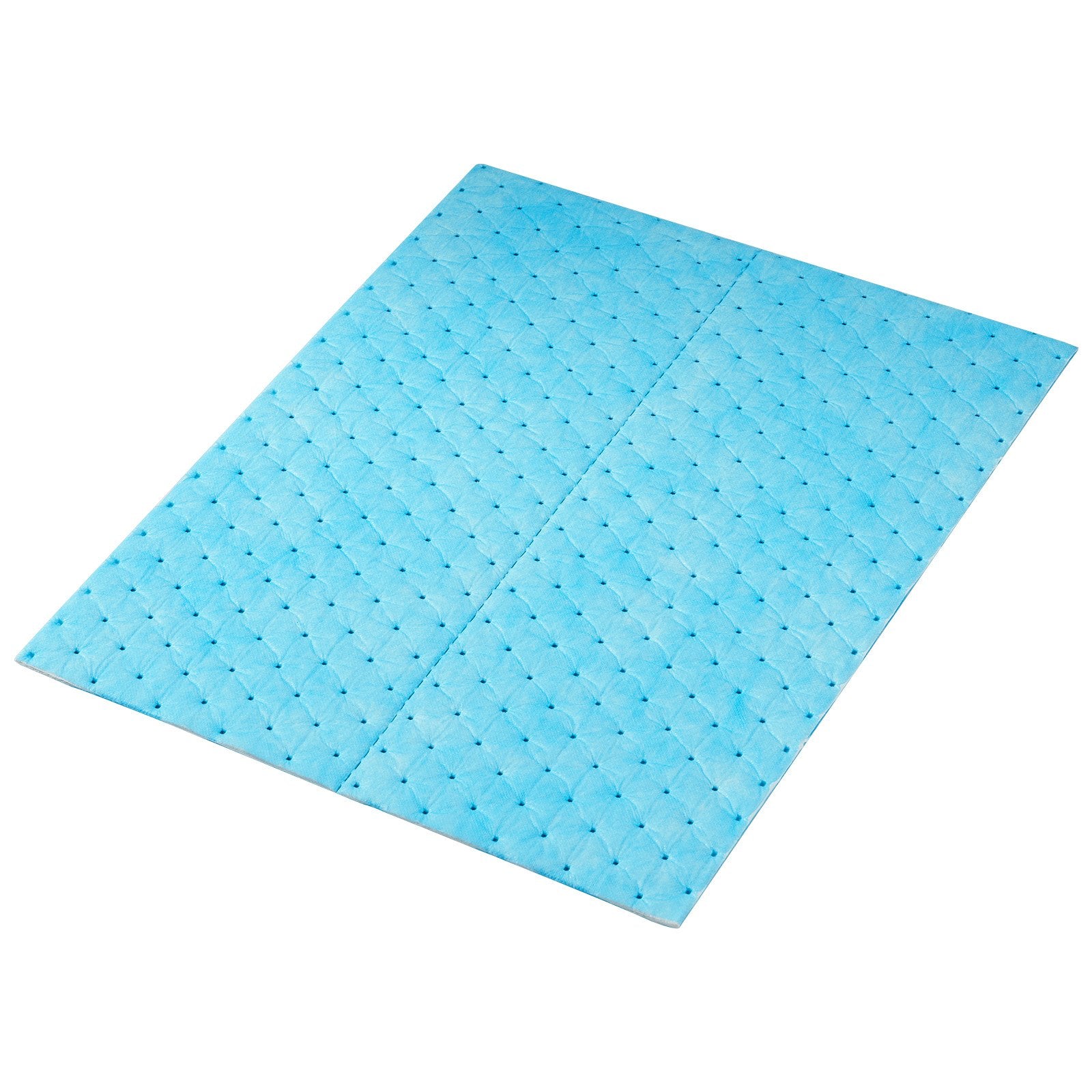 High-Capacity Spill Absorbent Pads, 6 Gal, 15"x19" Polypropylene Water Absorbing Mat, Dispenser Box, 30 Pack, Reusable, Strong Absorption