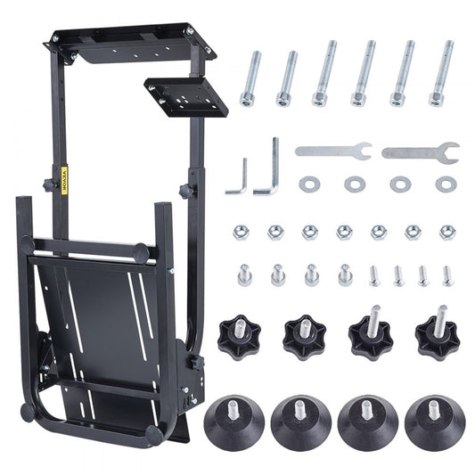 VEVOR G920 Racing Steering Wheel Stand Shifter Mount fit for Logitech G27 G25 G29 Gaming Wheel Stand Wheel Pedals NOT Included Racing Wheel Stand