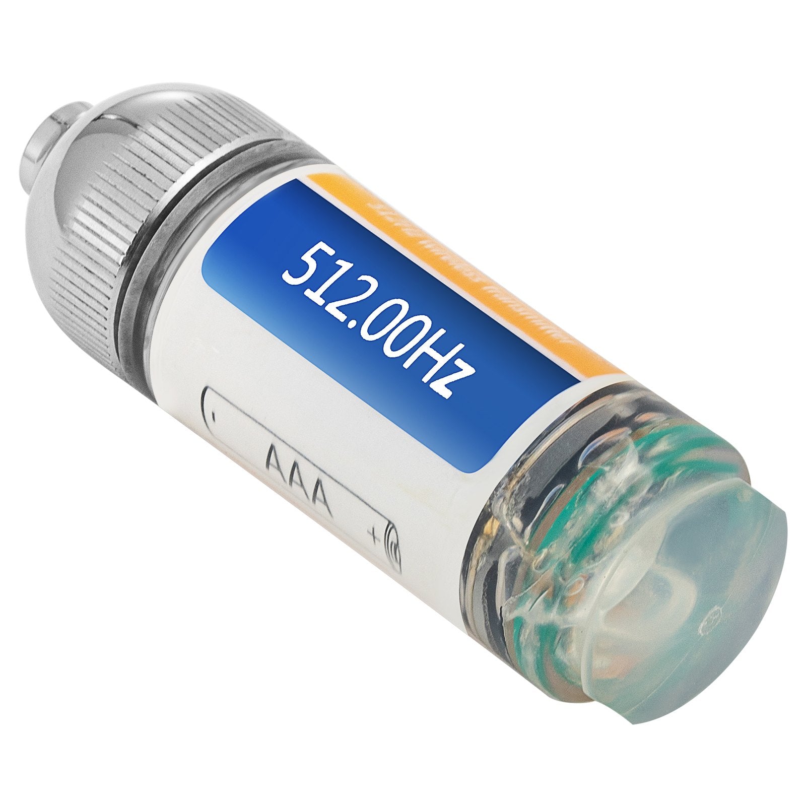 Heavy-Duty Sonde Locator with 512Hz Frequency for Accurate Sewer & Pipeline Detection, 25' Depth Capability, Universal 8/5" & 1/4-20" Connectors, Flashing Transmitter