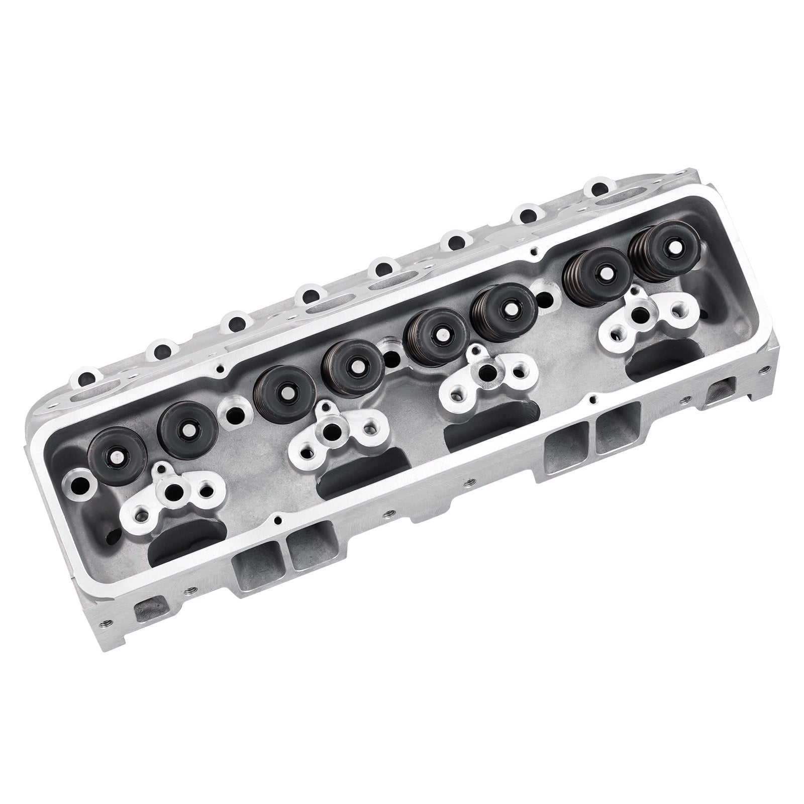 High-Performance Aluminum Cylinder Head Assembly for SBC Engines: 327/350/383, Corvette, Camaro, Z06 - Enhanced Fuel Efficiency & Precision