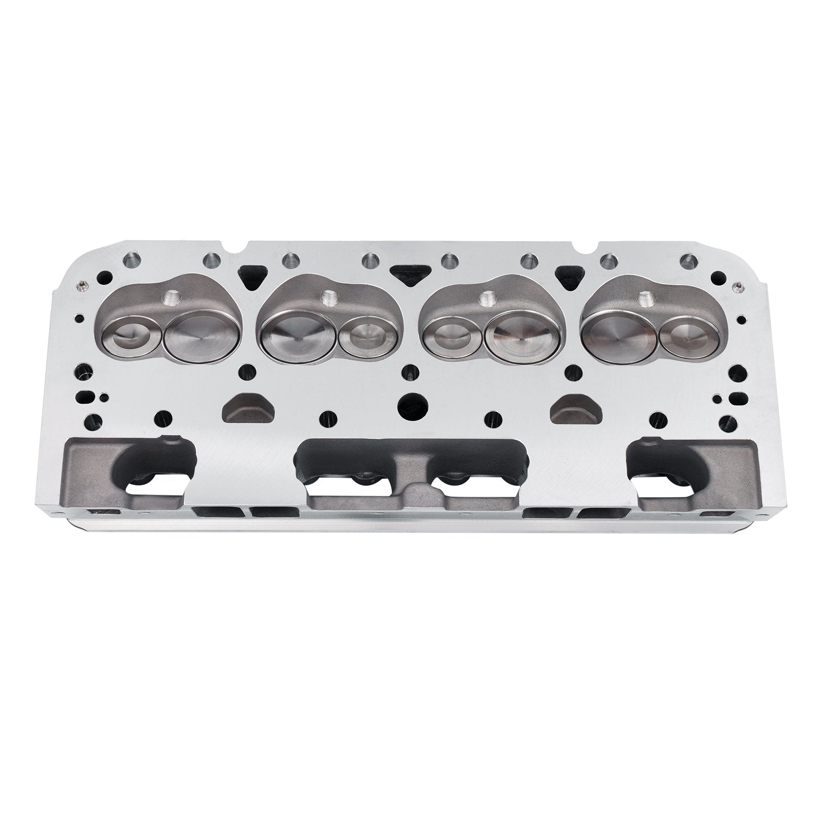 High-Performance Aluminum Cylinder Head Assembly for SBC Engines: 327/350/383, Corvette, Camaro, Z06 - Enhanced Fuel Efficiency & Precision