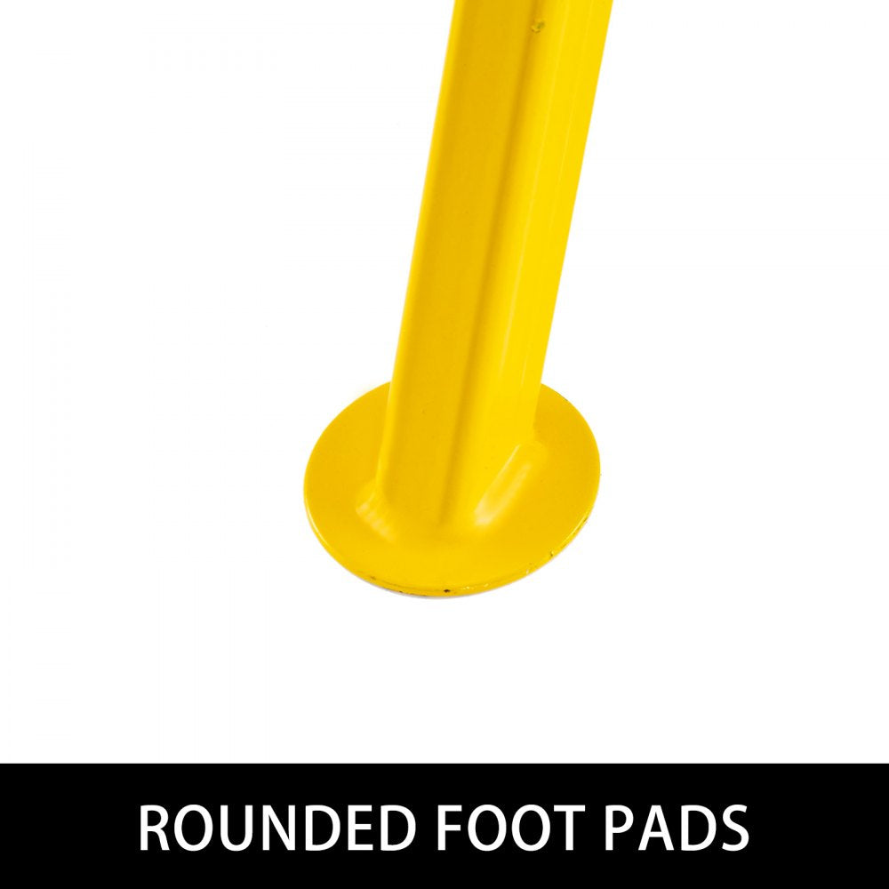 Pipe Stand Fold-a-jack Roller Head, Pipe Capacity 12", Height 32" To 55", 2500lb