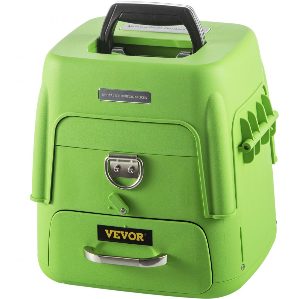 Advanced Automatic Fiber Optic Fusion Splicer Kit with Ribbon Splicing Capability