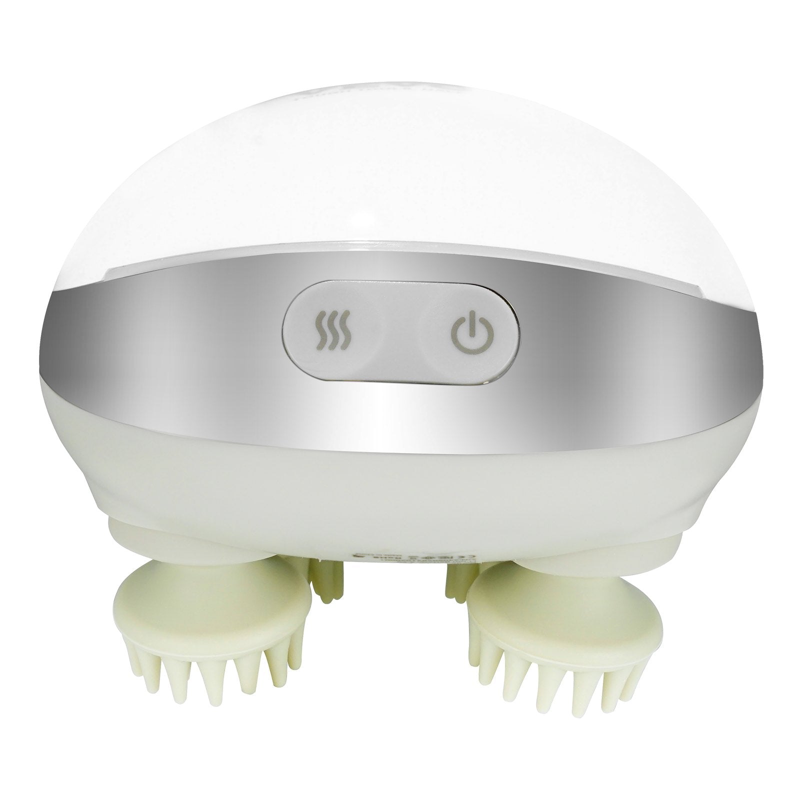 Rechargeable IPX7 Waterproof Electric Scalp Massager with Heat for Hair Growth, Stress Relief, Portable 8-Head Deep Clean Kneading Tool