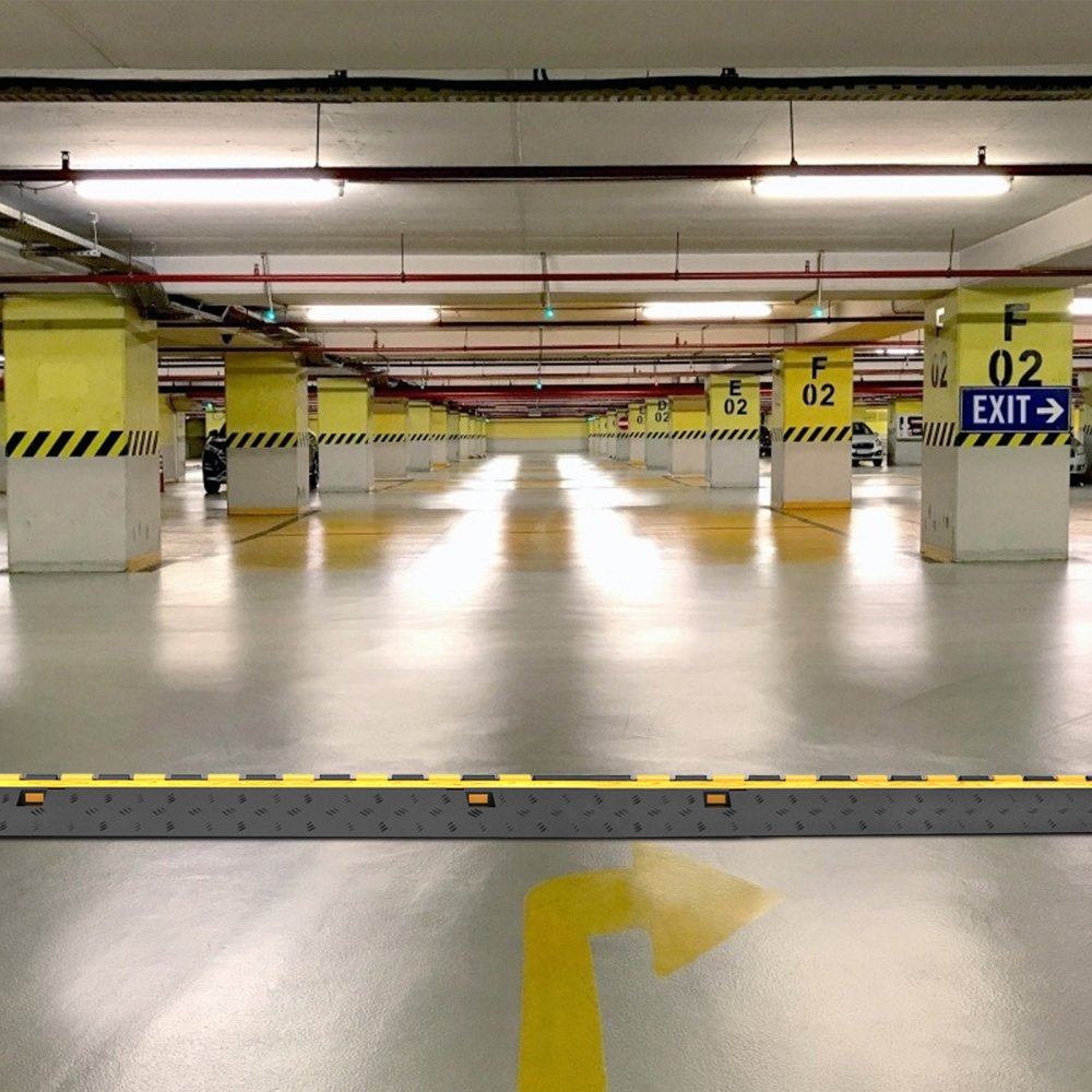 5PCS Dual-Channel Cable Protector Cover 22000LB Capacity Heavy-Duty